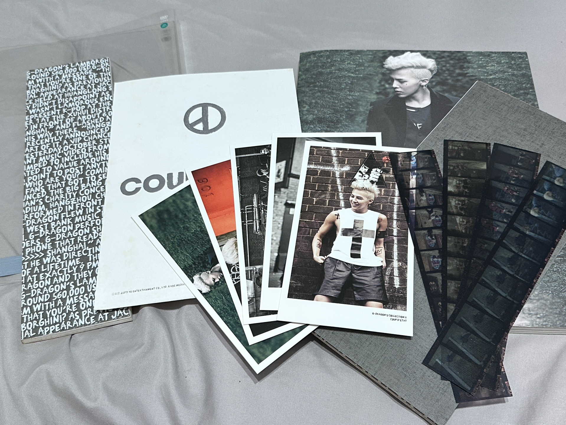 G-DRAGON 政變 韓版DVD寫真