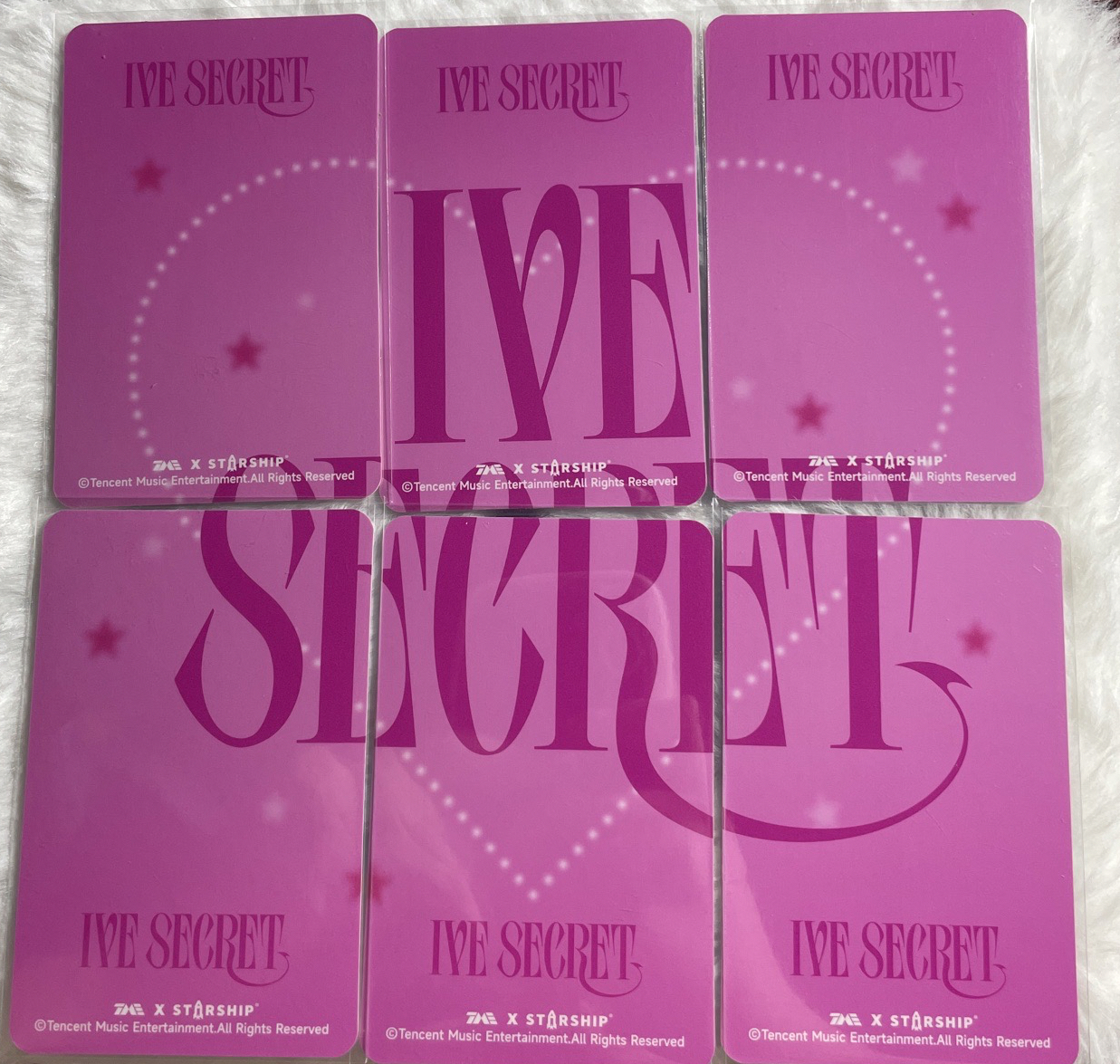 IVE一星一套 卡背可拼出IVE 團粉必入
