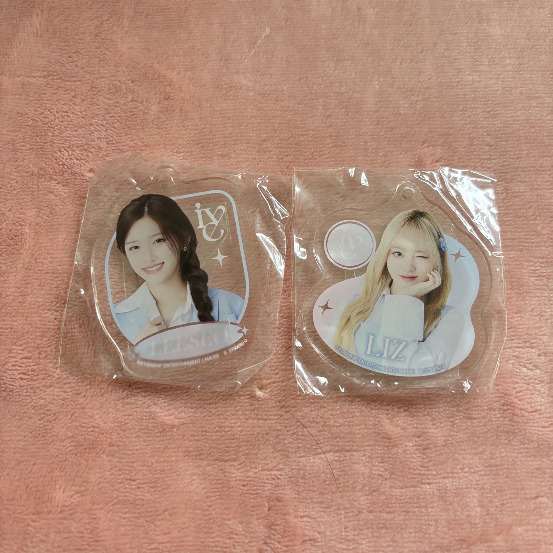 IVE 吊飾扭蛋 栗&瑞