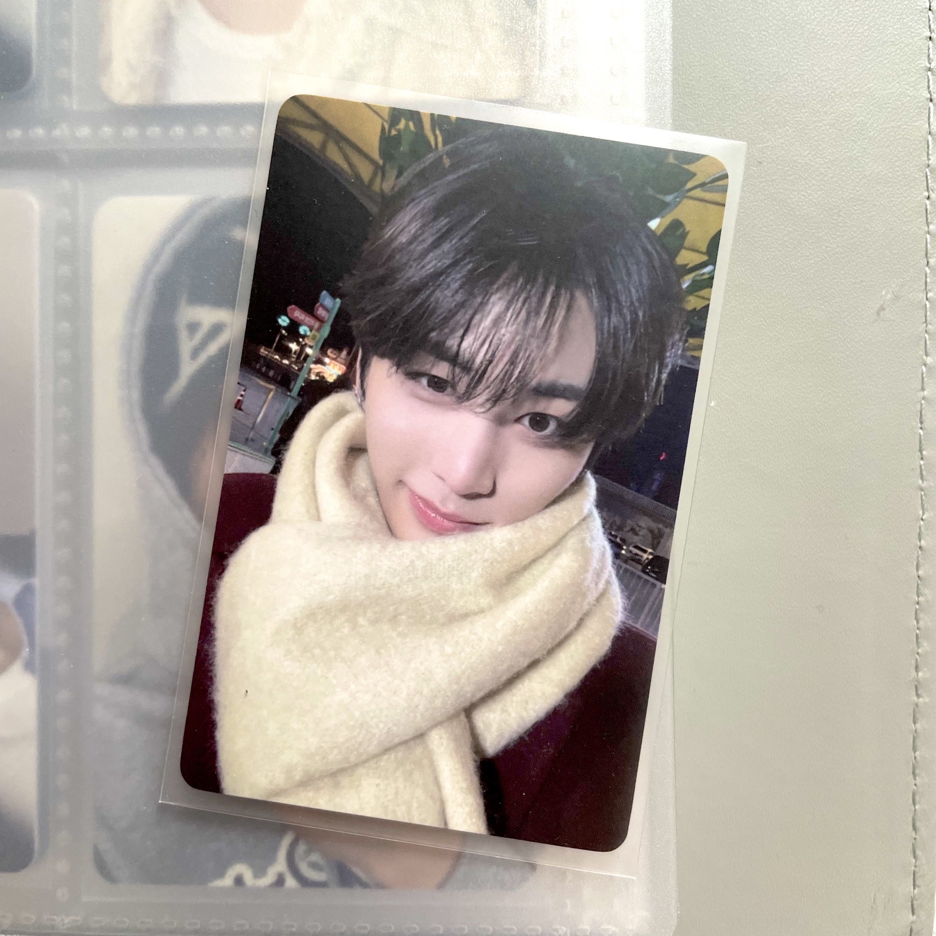 🐧韓泰山 yzy特典卡 圍巾山