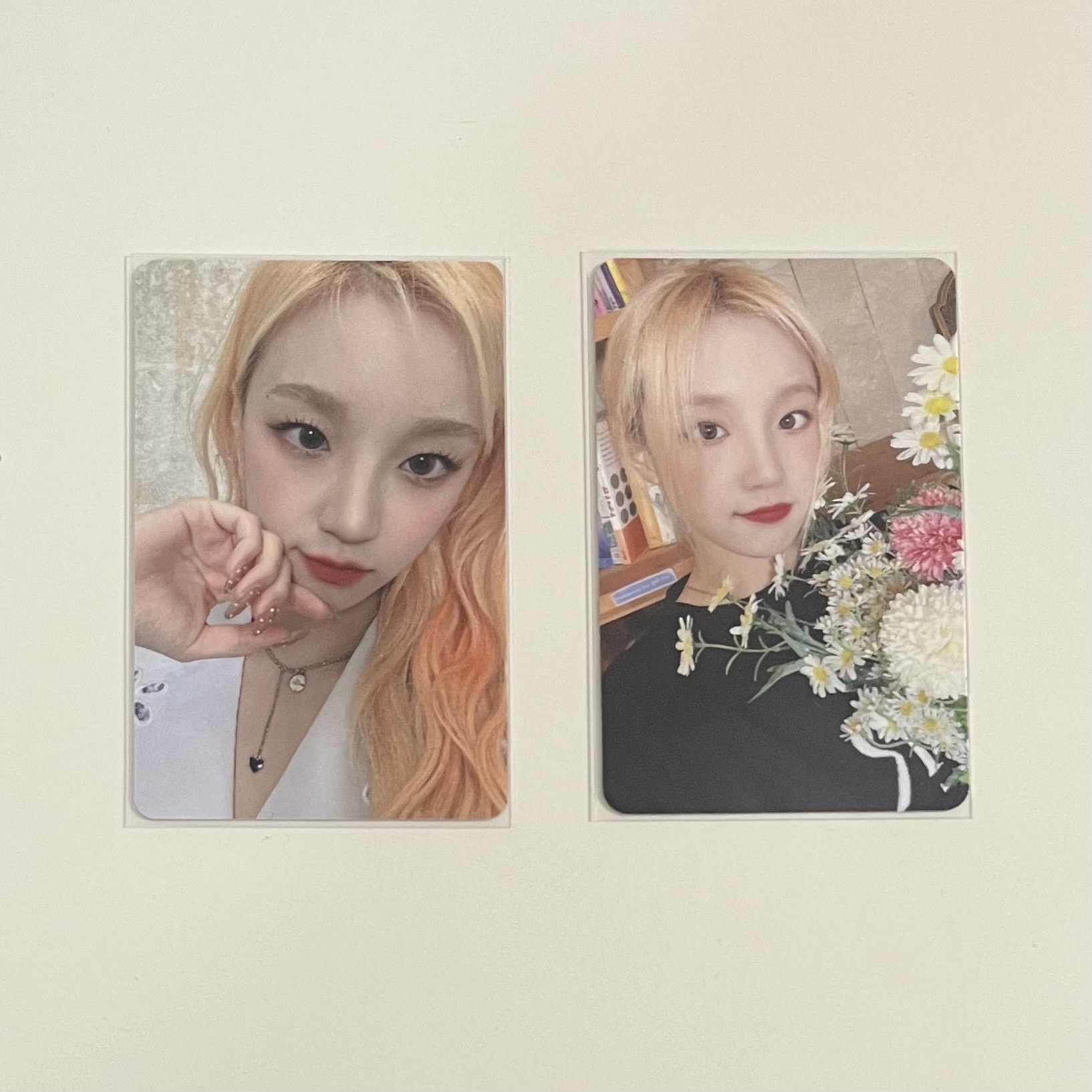 23‘年曆 wm 特典卡 &I LOVE ms 3.0 簽售卡 捧花琦