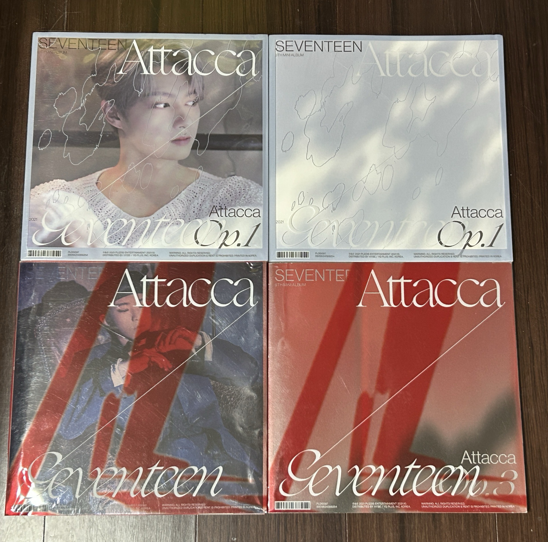 SEVENTEEN 迷九 MINI9 Attacca 初版