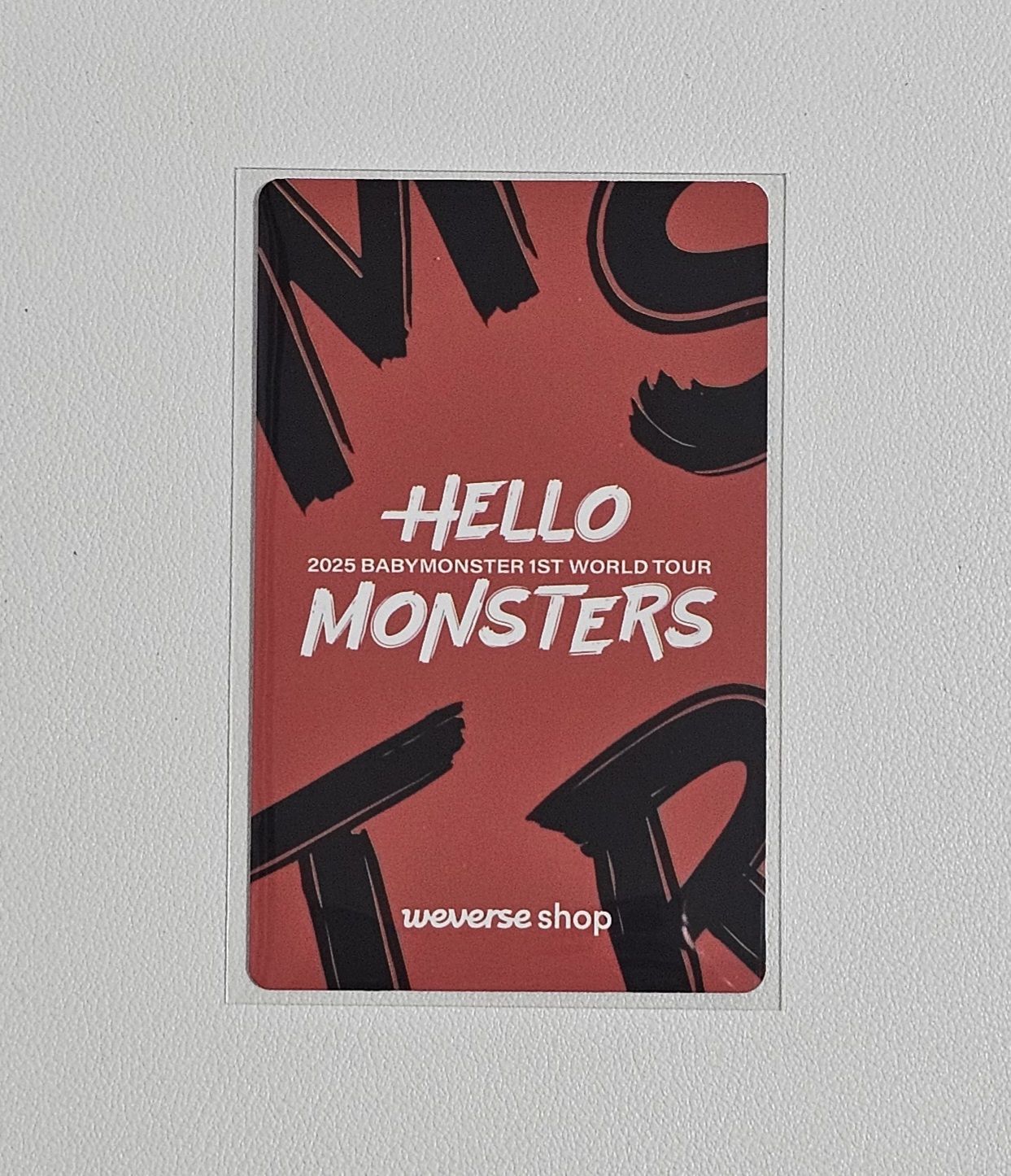 首爾展位入場卡 Ruka