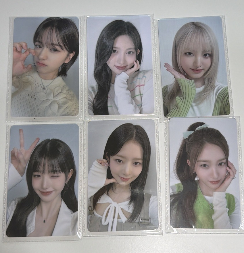 IVE 披薩代言卡一套