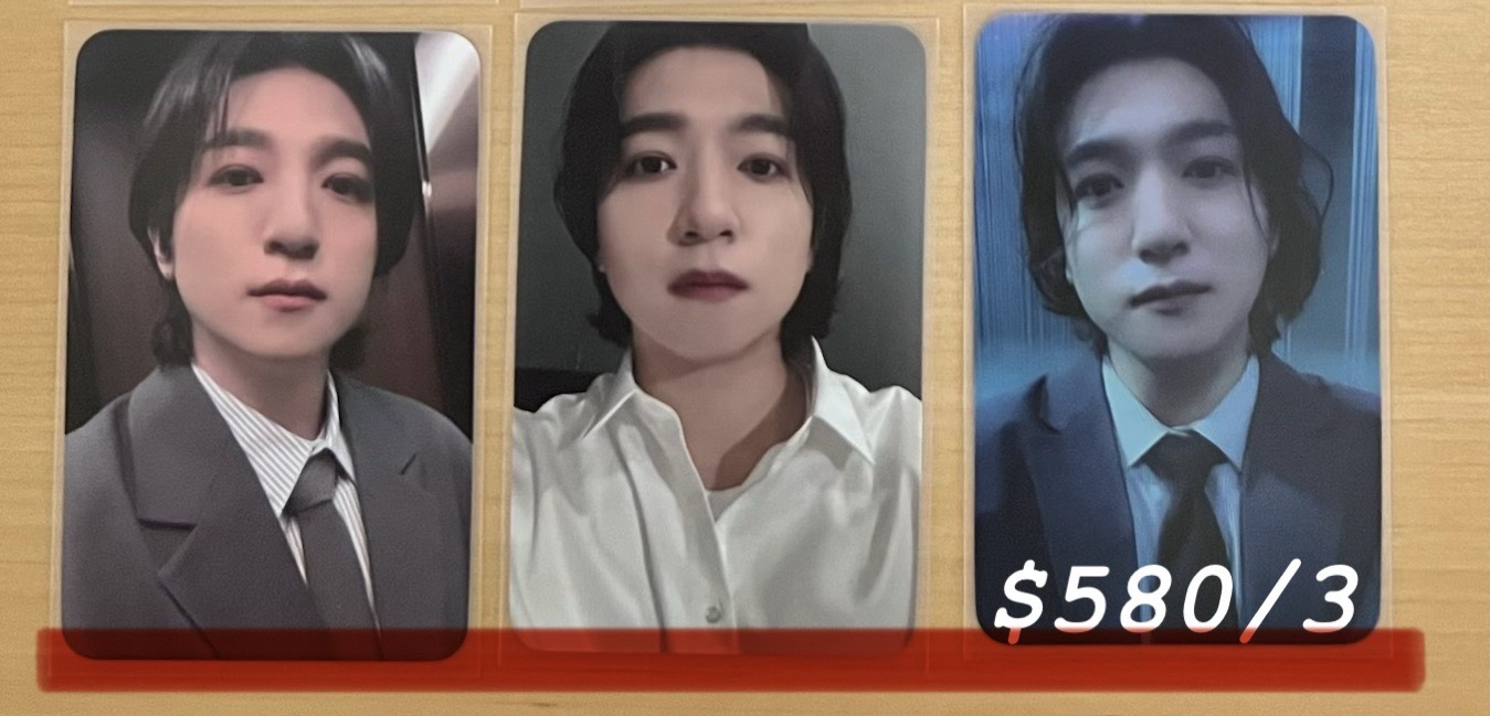 sw特典卡一組三張