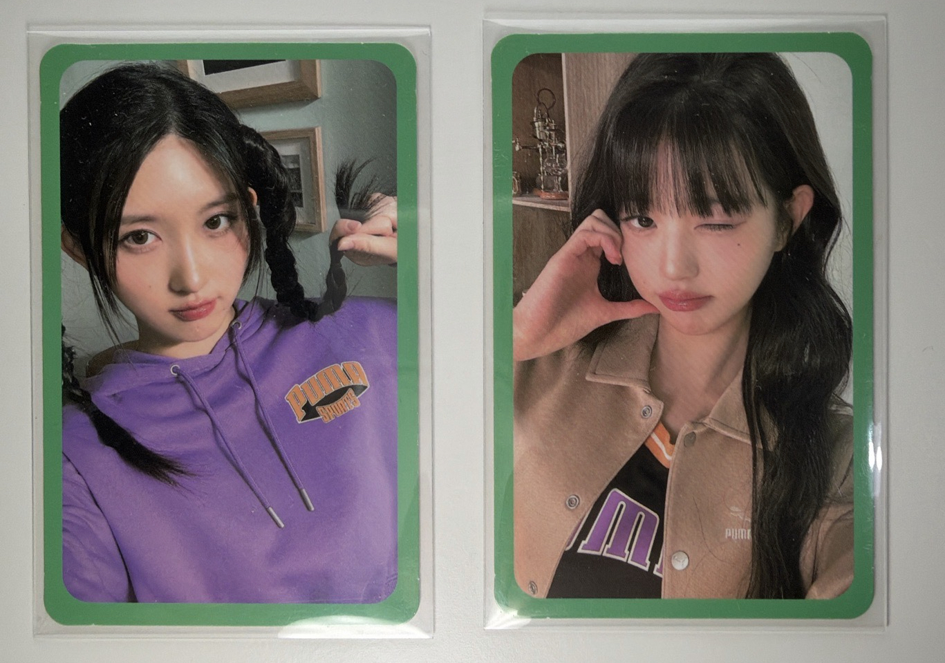 IVE puma 代言卡 員秋