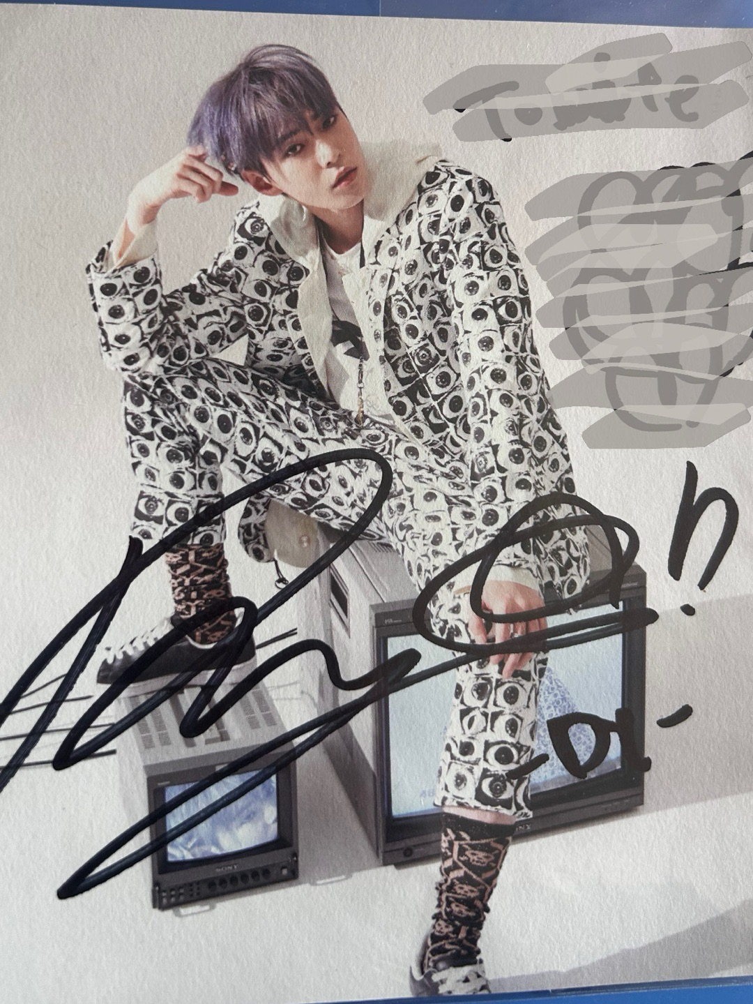 道英 親簽撕頁 Cherry Bomb