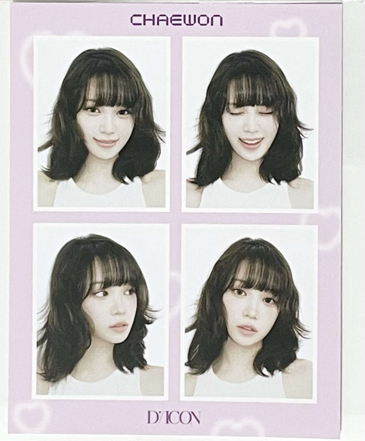 采源DICON wvs特典+人生四格照