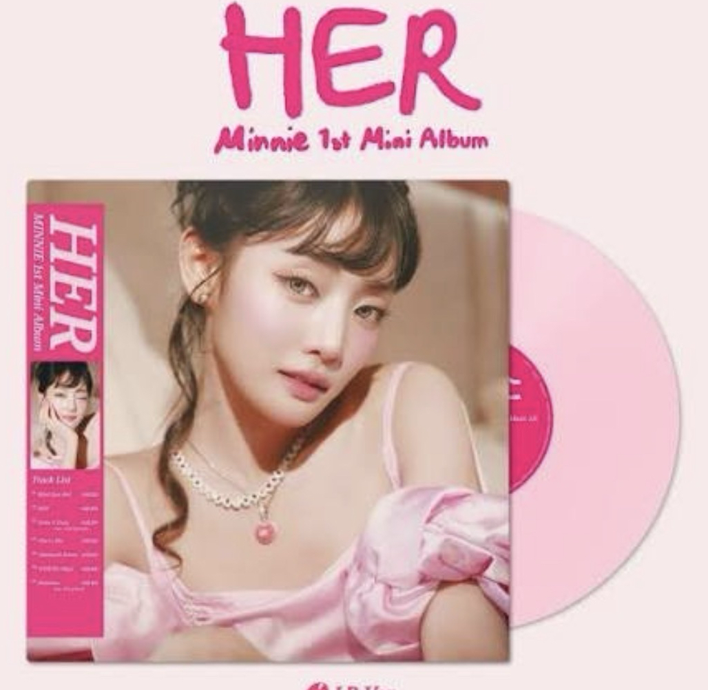 米妮二販彩膠唱片