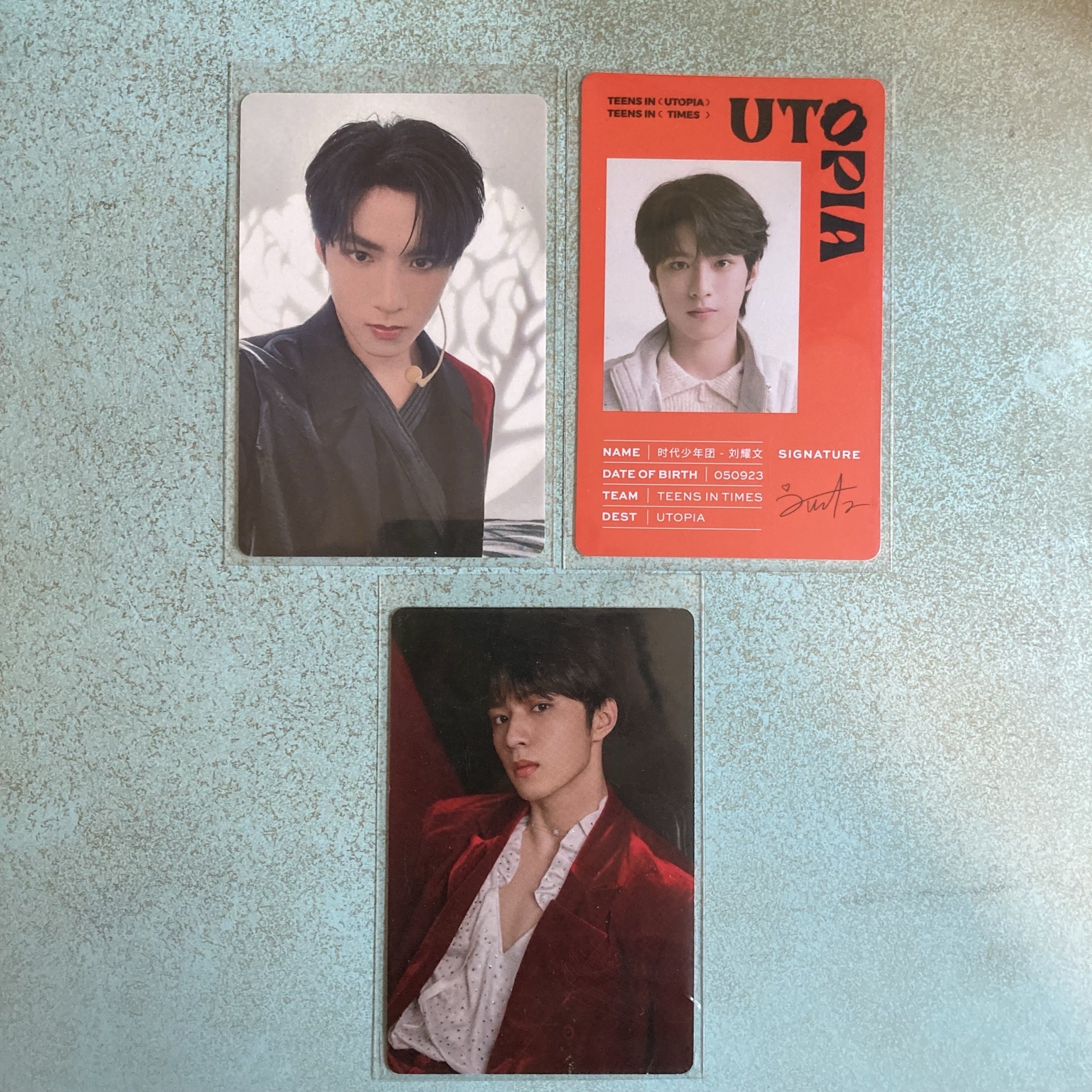 劉耀文單人小卡