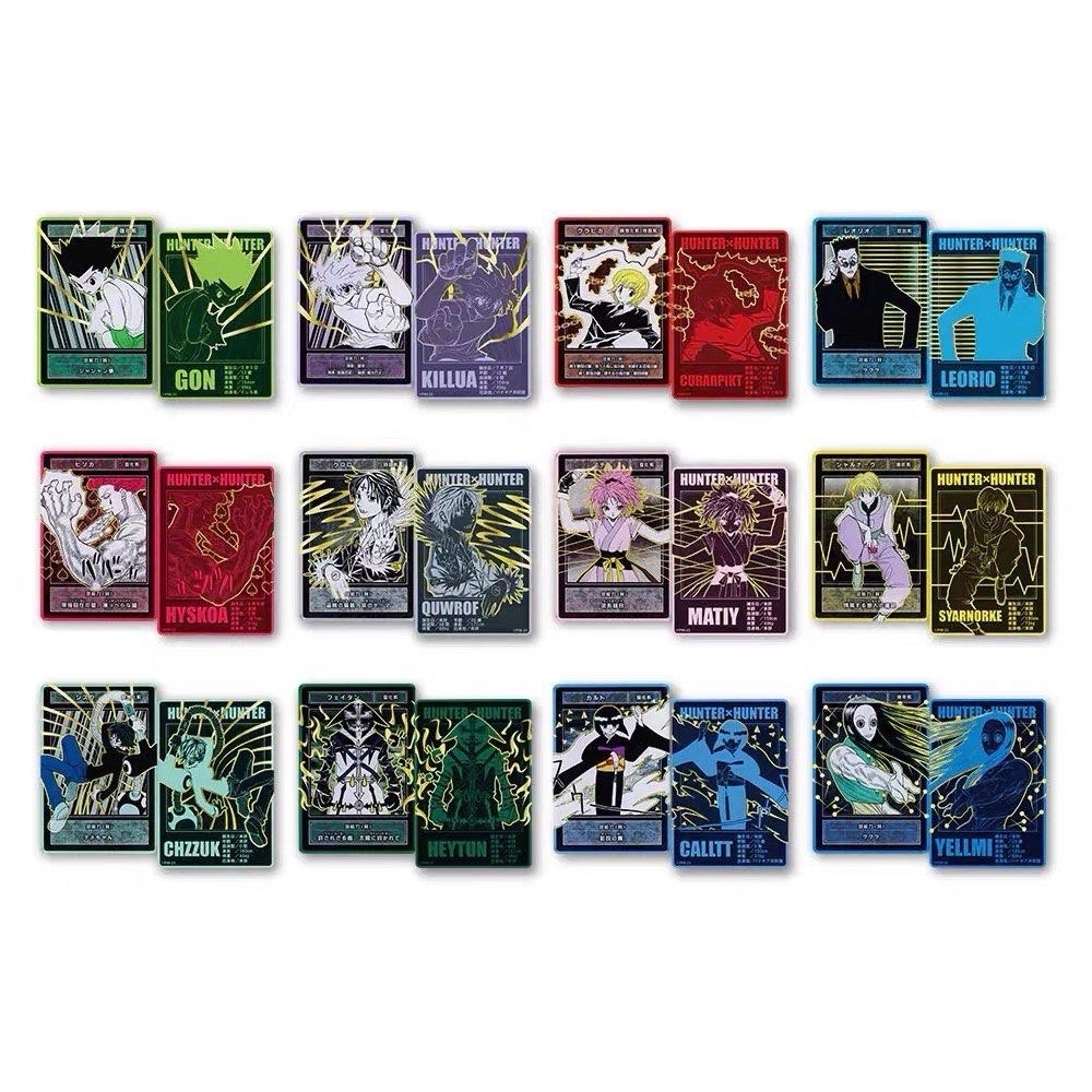 jump獵人HunterX Hunter數據卡 全套