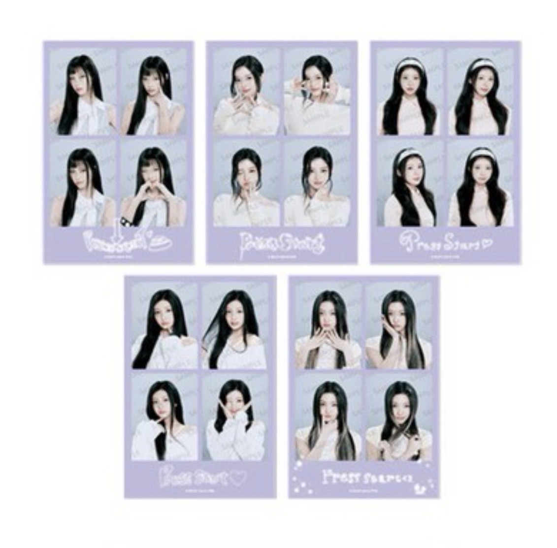 press start 人生四格卡