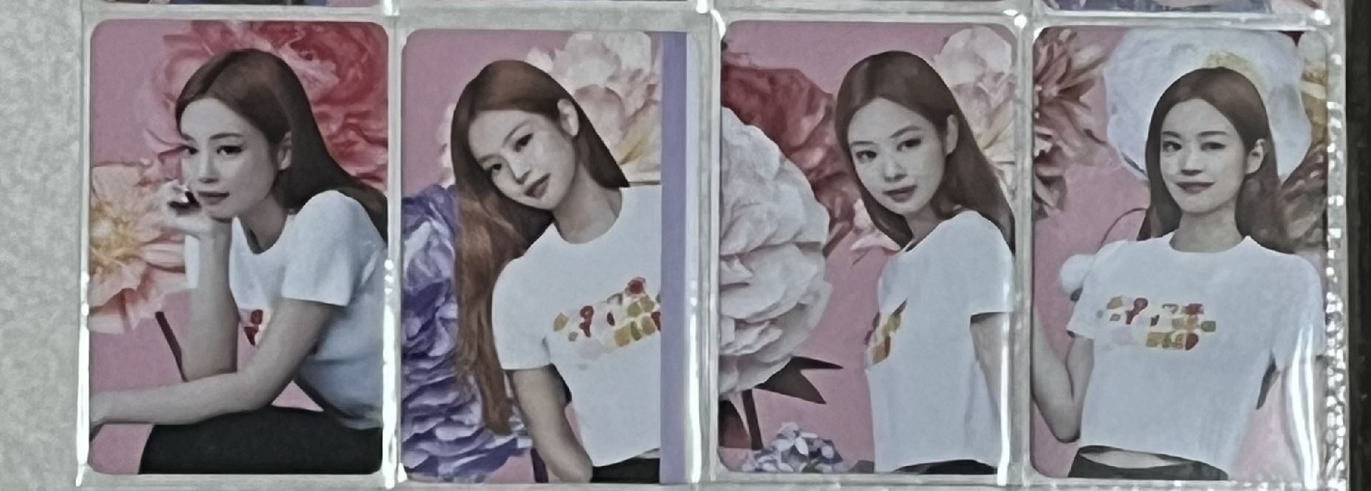 遊戲卡一套4張-白T恤 