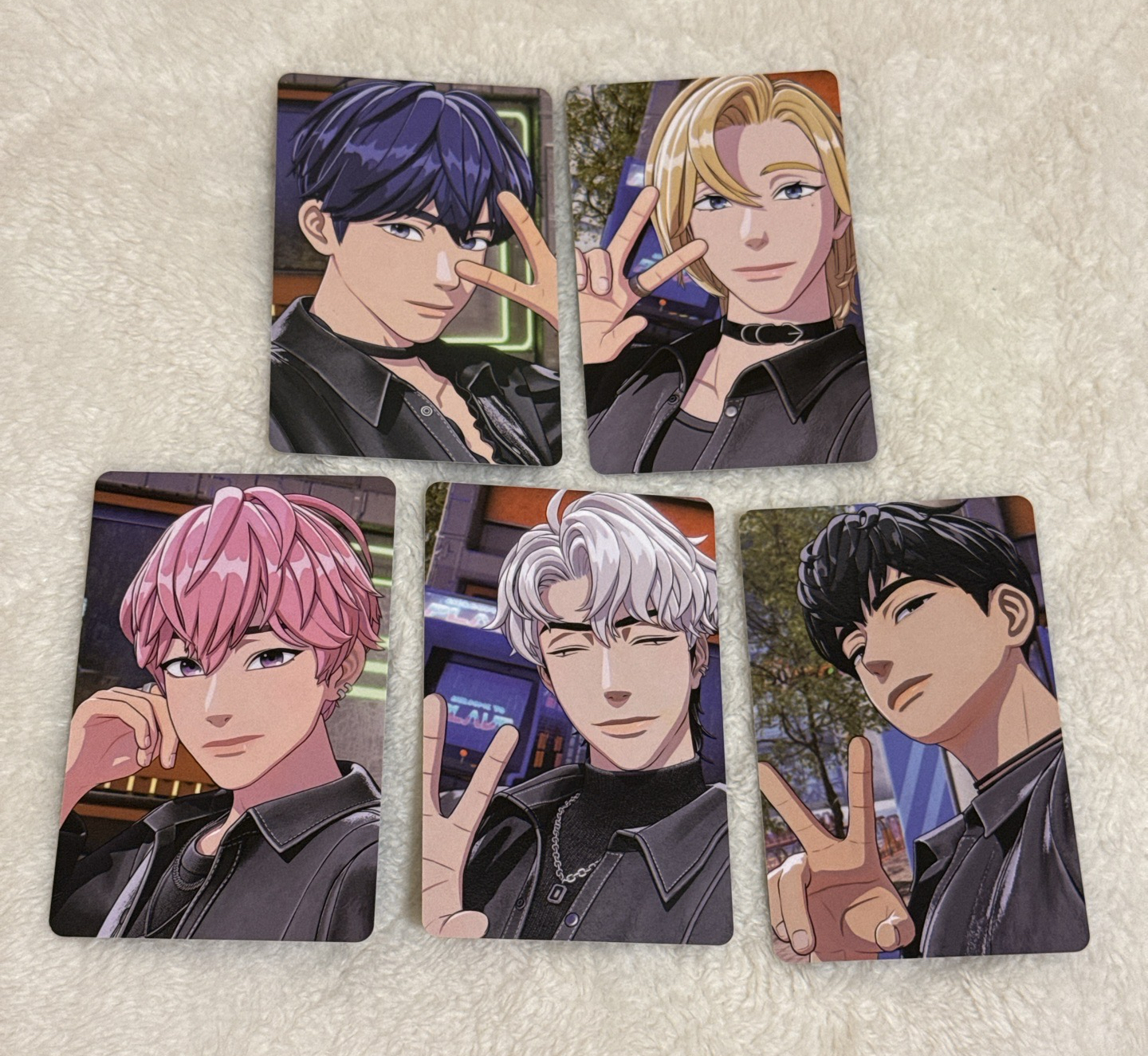 迷三專卡一套5張