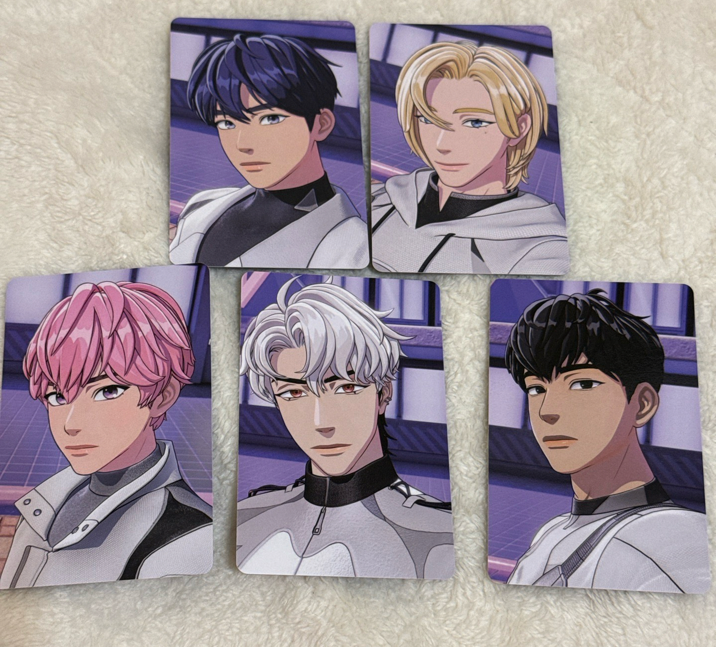 迷三專卡一套5張