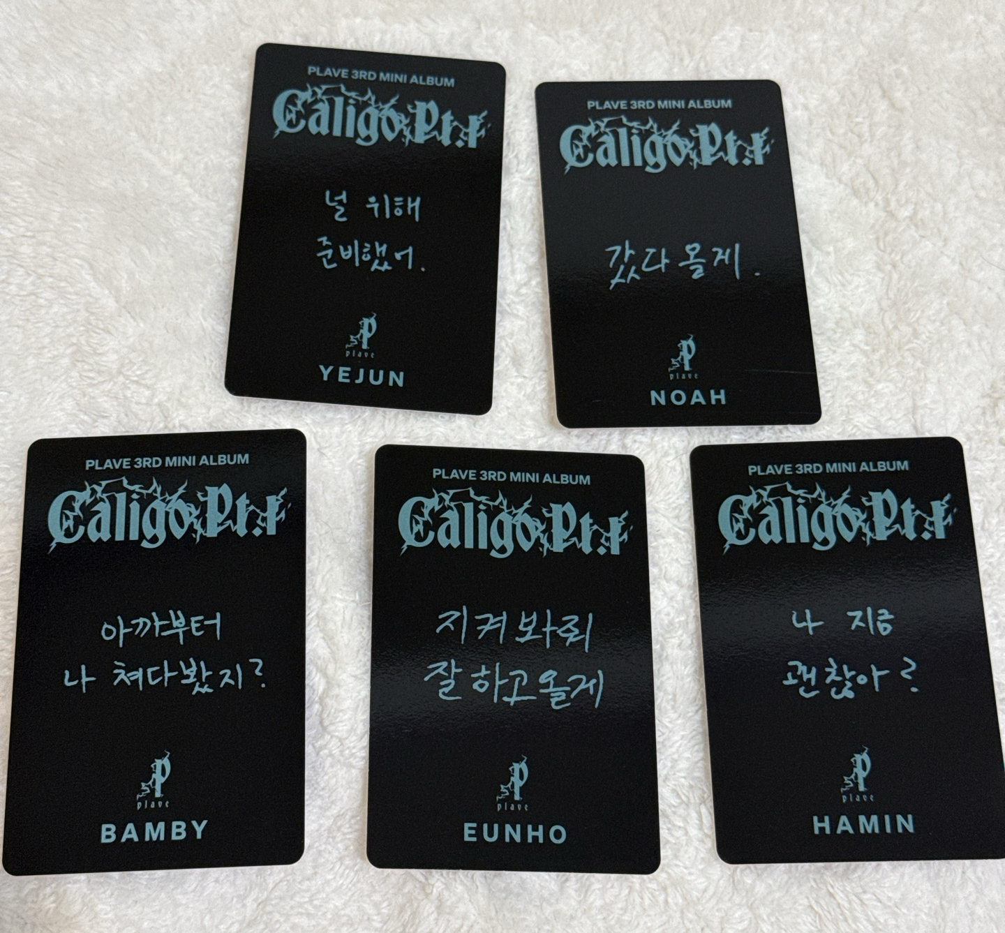 迷三專卡一套5張