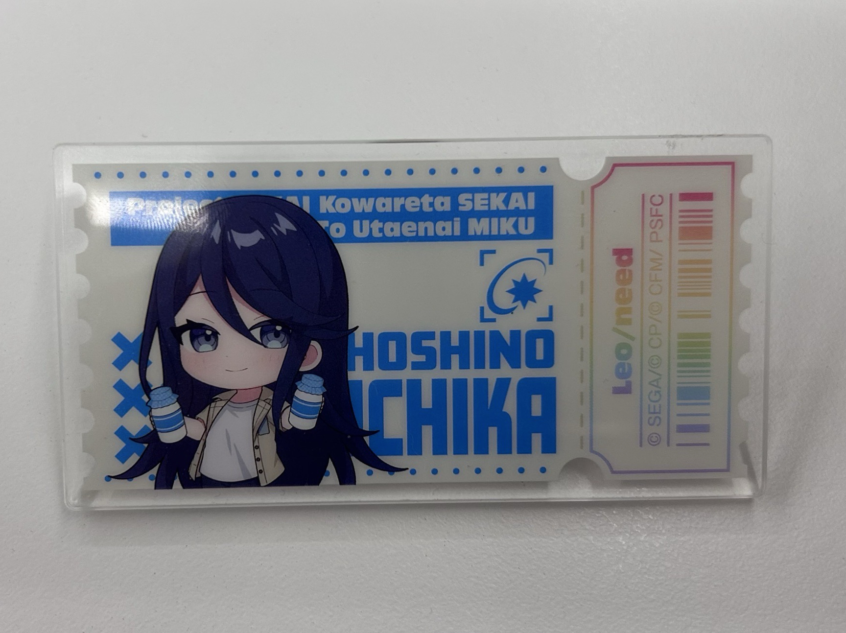 世界計畫Lawson 聯名限定 壓克力徽章-星乃一歌