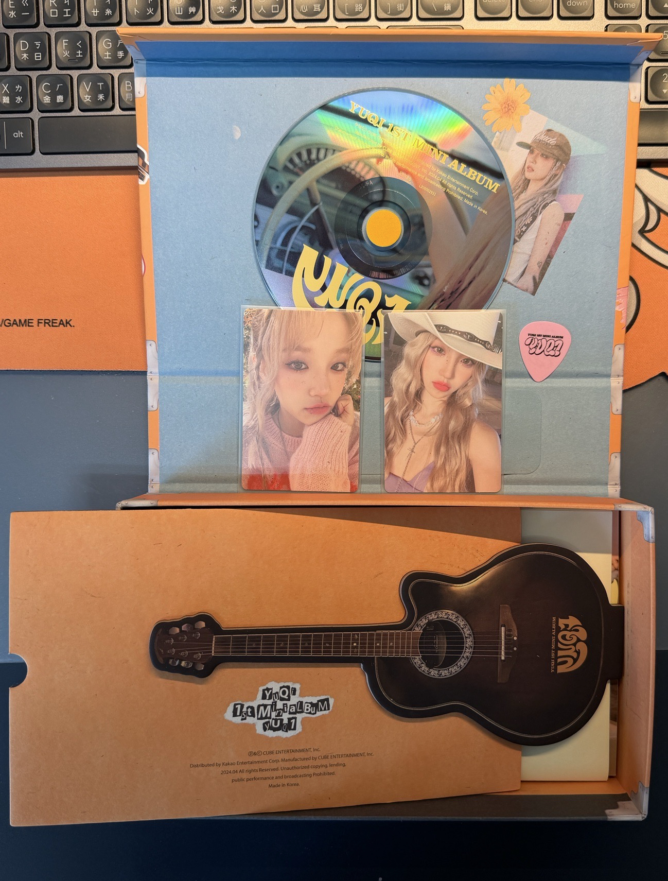 YUQI solo 特別版 已拆全專