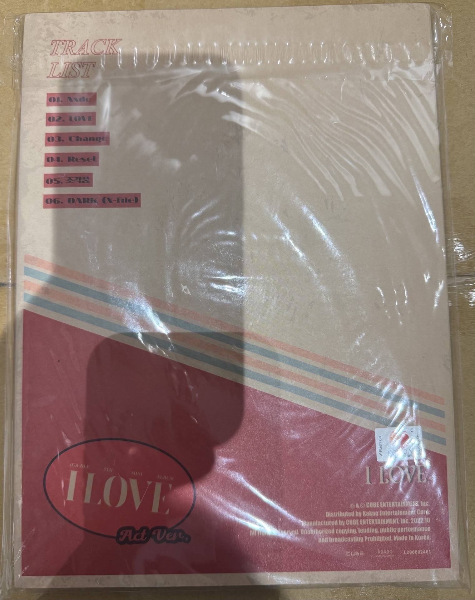 i-dle I LOVE 全新未拆專 act