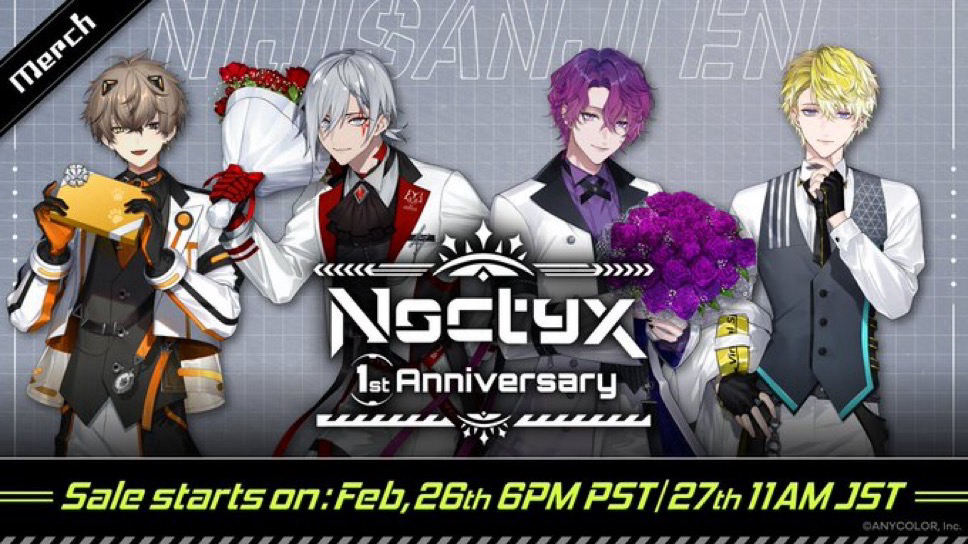 Noctyx 1st Anniversary
