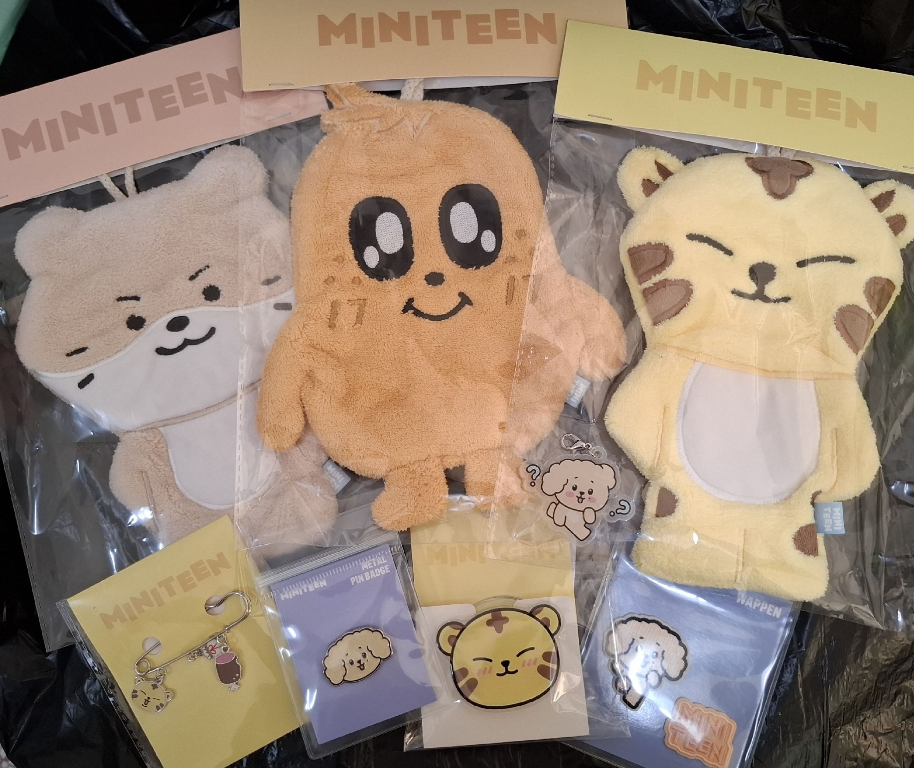 Miniteen 徽章/吊飾/擦手巾(seventeen)