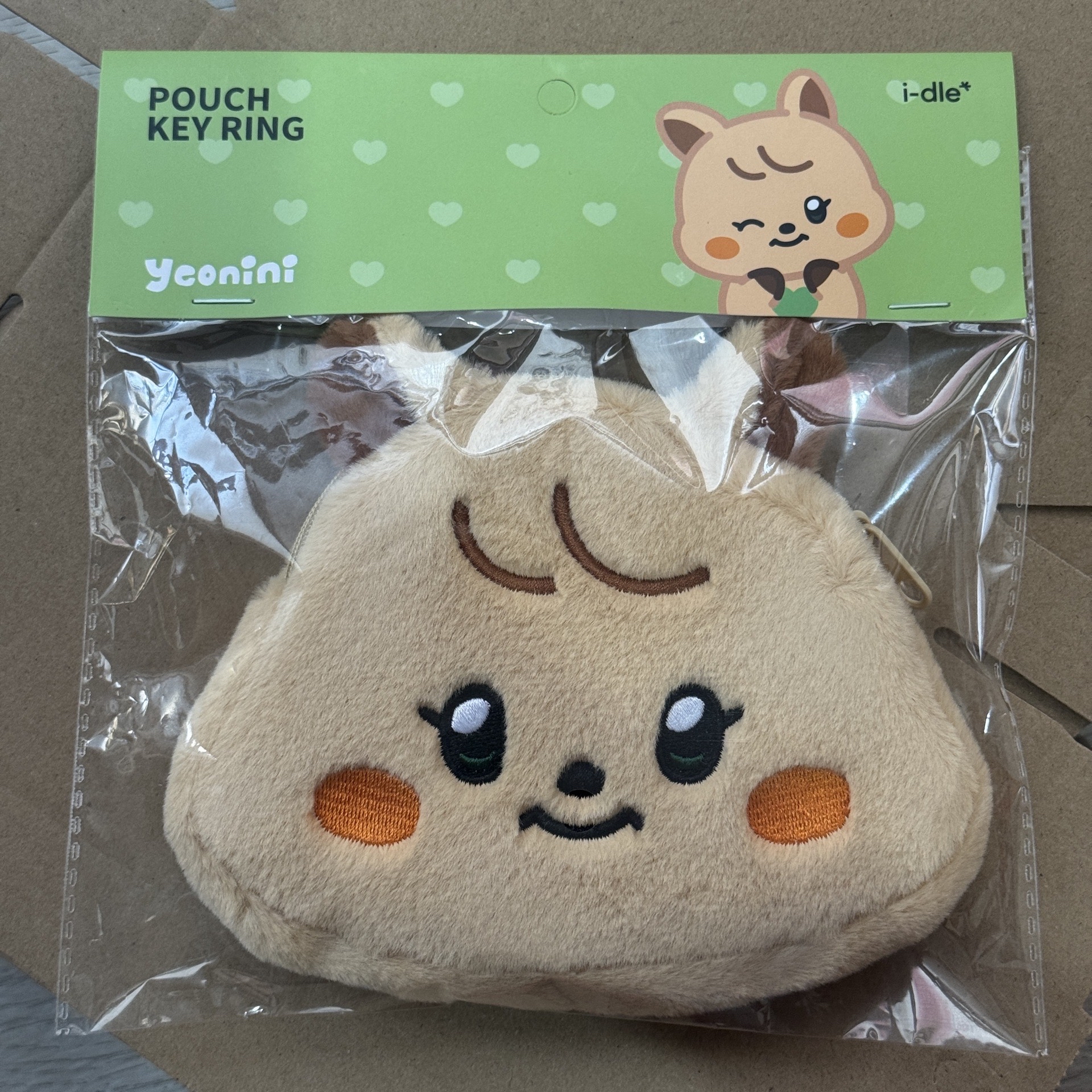 idle 展覽快閃店 鑰匙圈吊飾 Yeonini