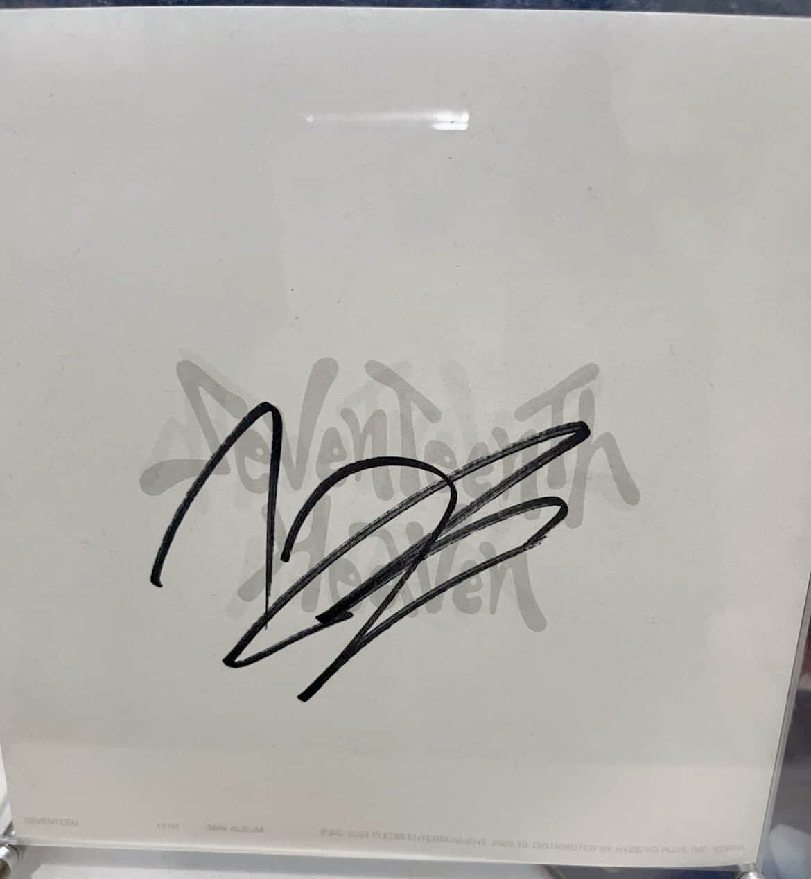 燦迷十一親簽🦦