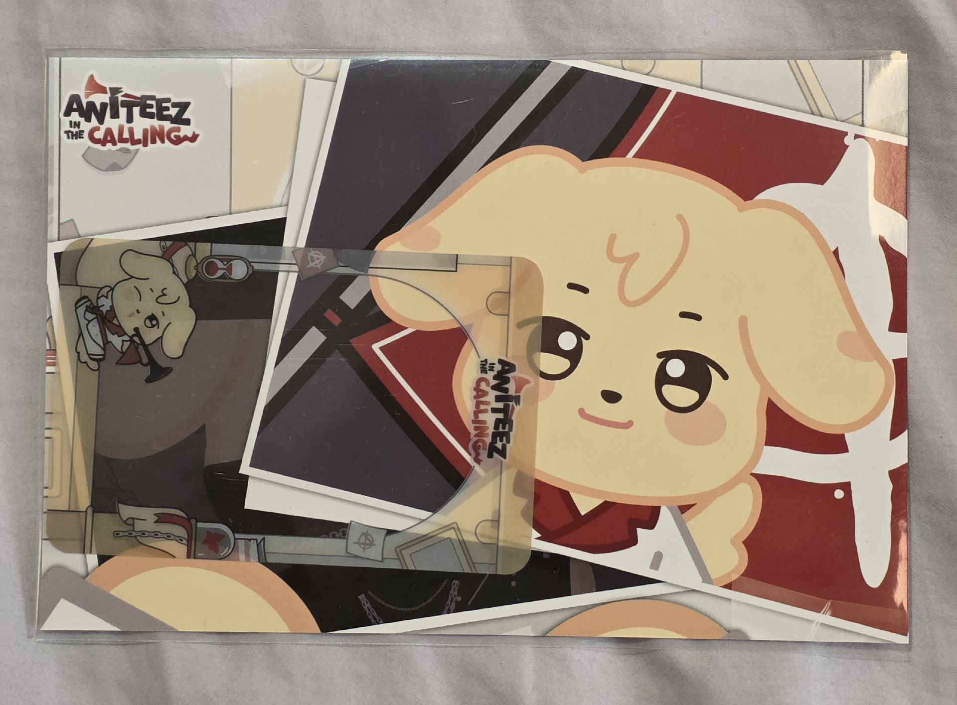 ANITEEZ IN THE CALLING 入場明信片+小動物濾鏡透卡 TYU咚兒（潤浩）