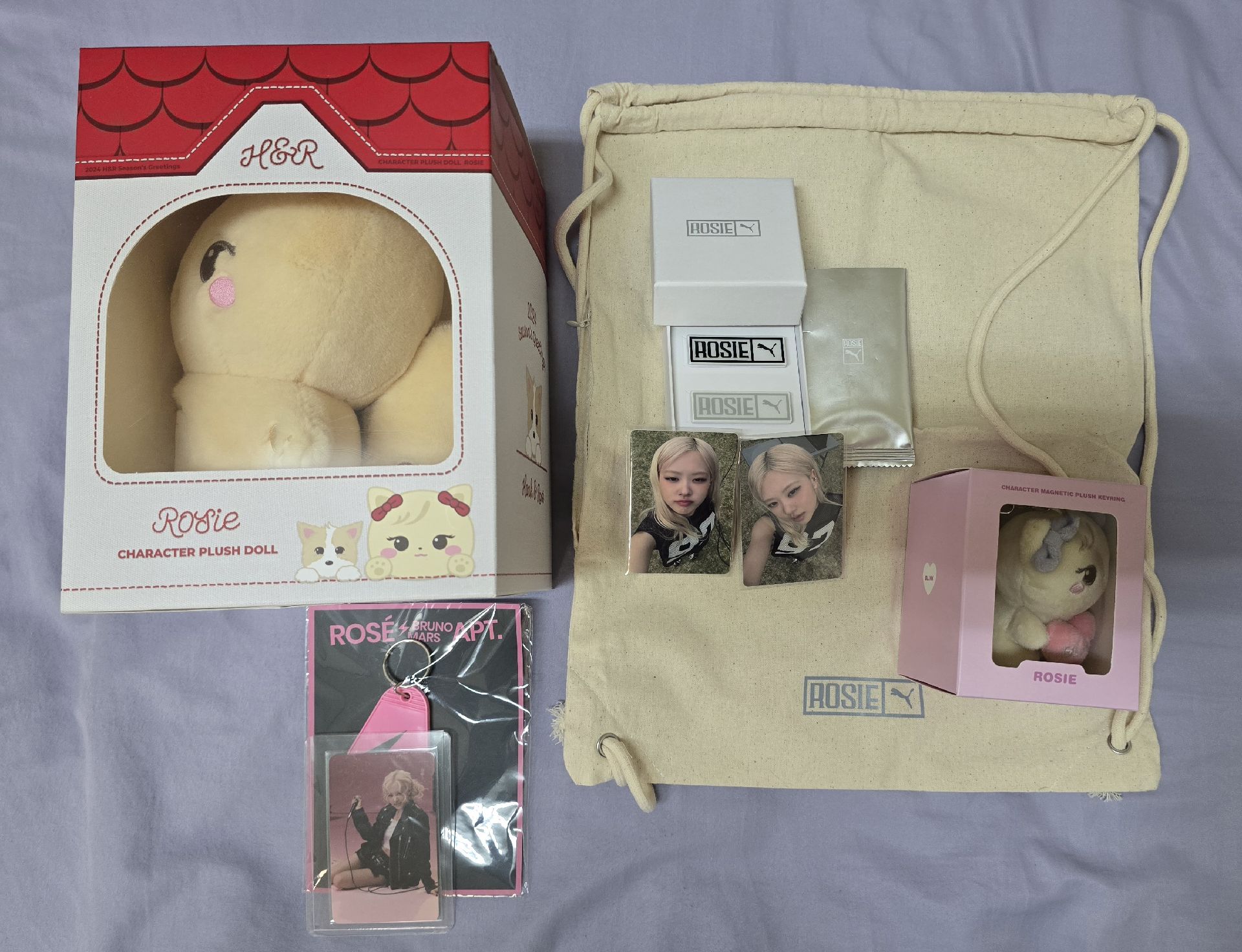 Rose年曆大娃與坐娃4件組
