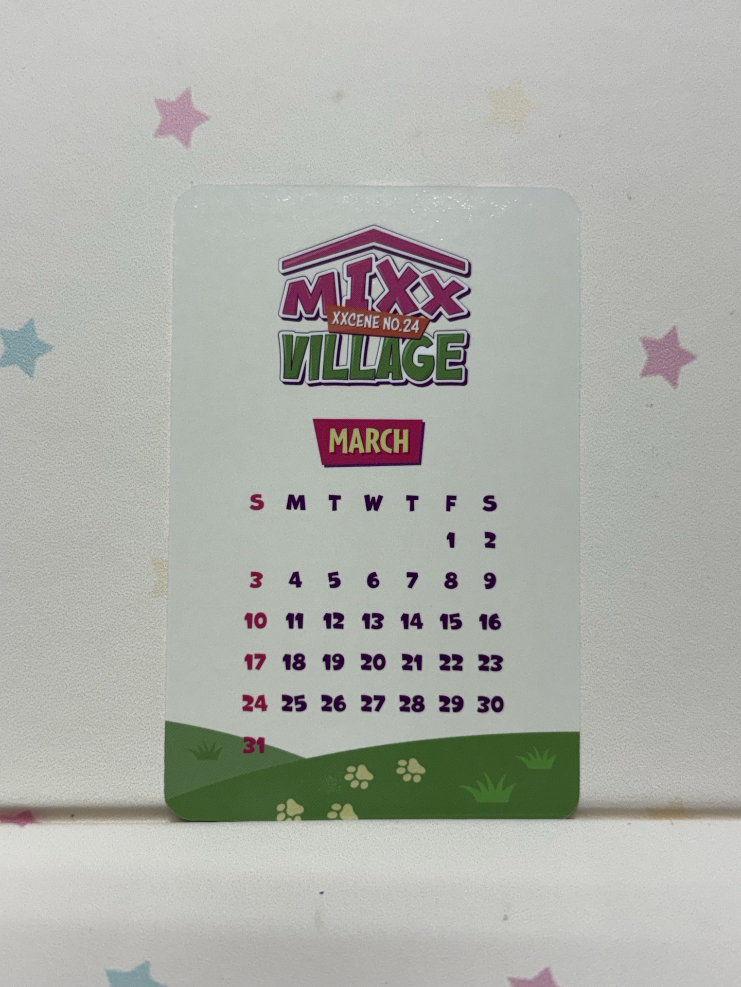 24年曆卡