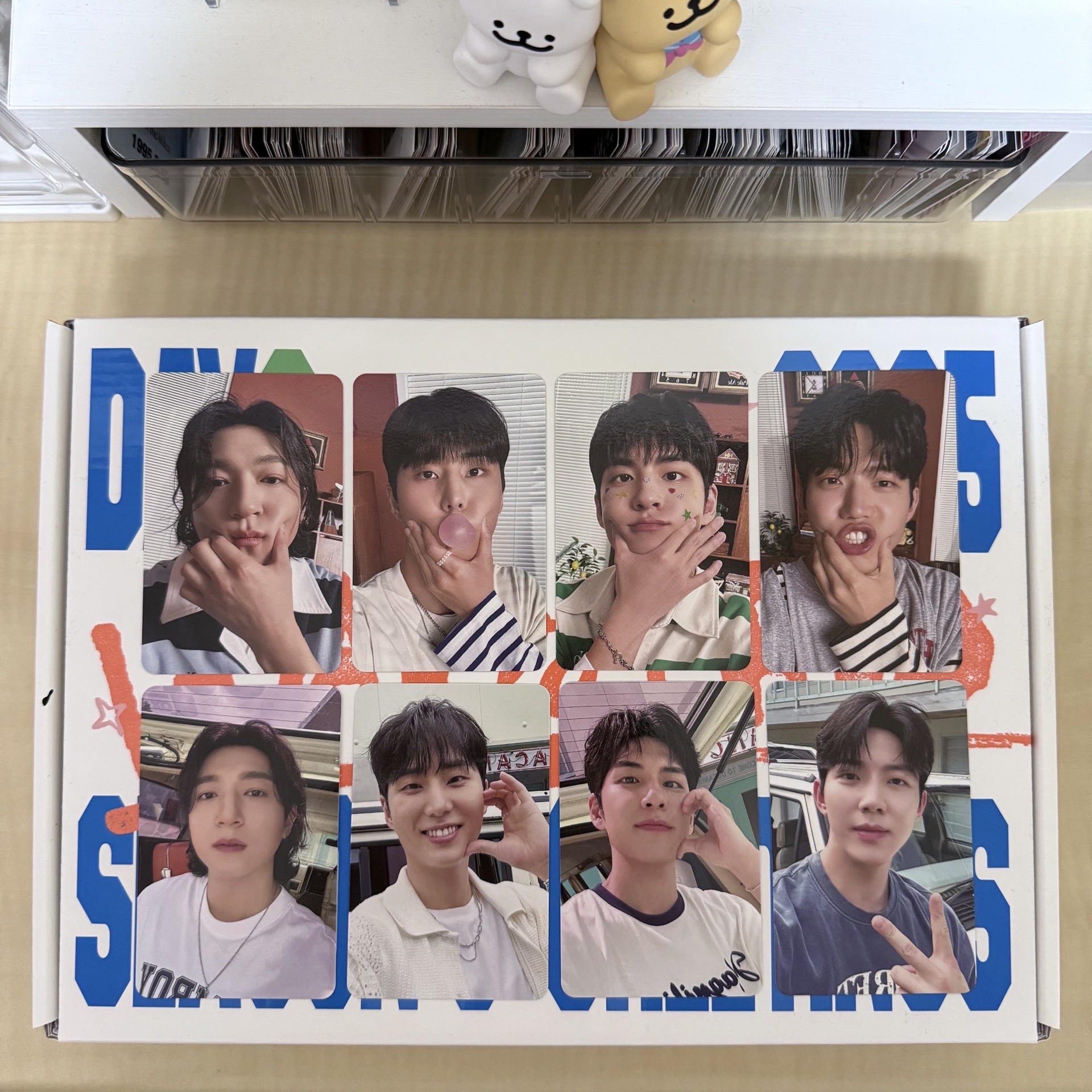 朴晟鎮 姜永晛 金元弼 尹度云 25年曆小卡