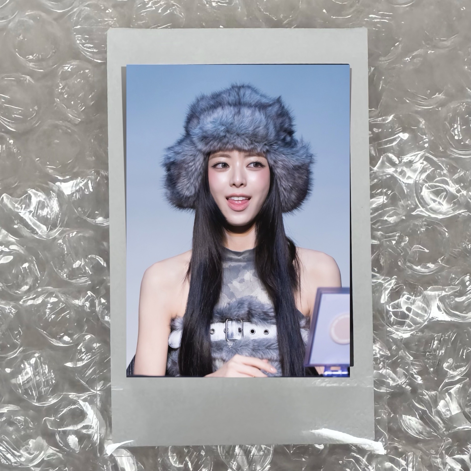 有娜 未公開簽名拍立得