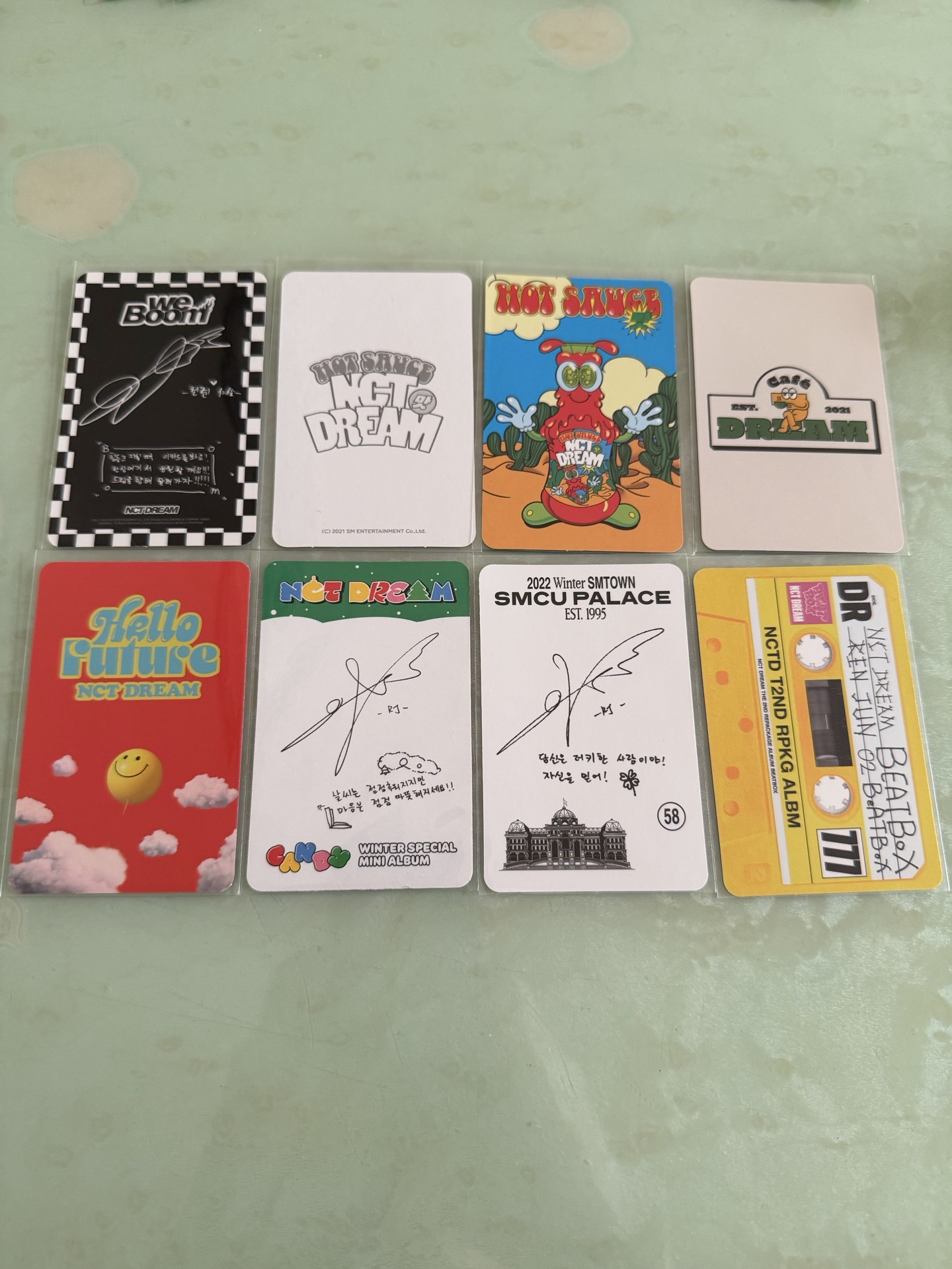 NCT DREAM Renjun 仁俊 專卡 Hot Sauce/ Boom/ SMCU/ Beatbox/ Candy