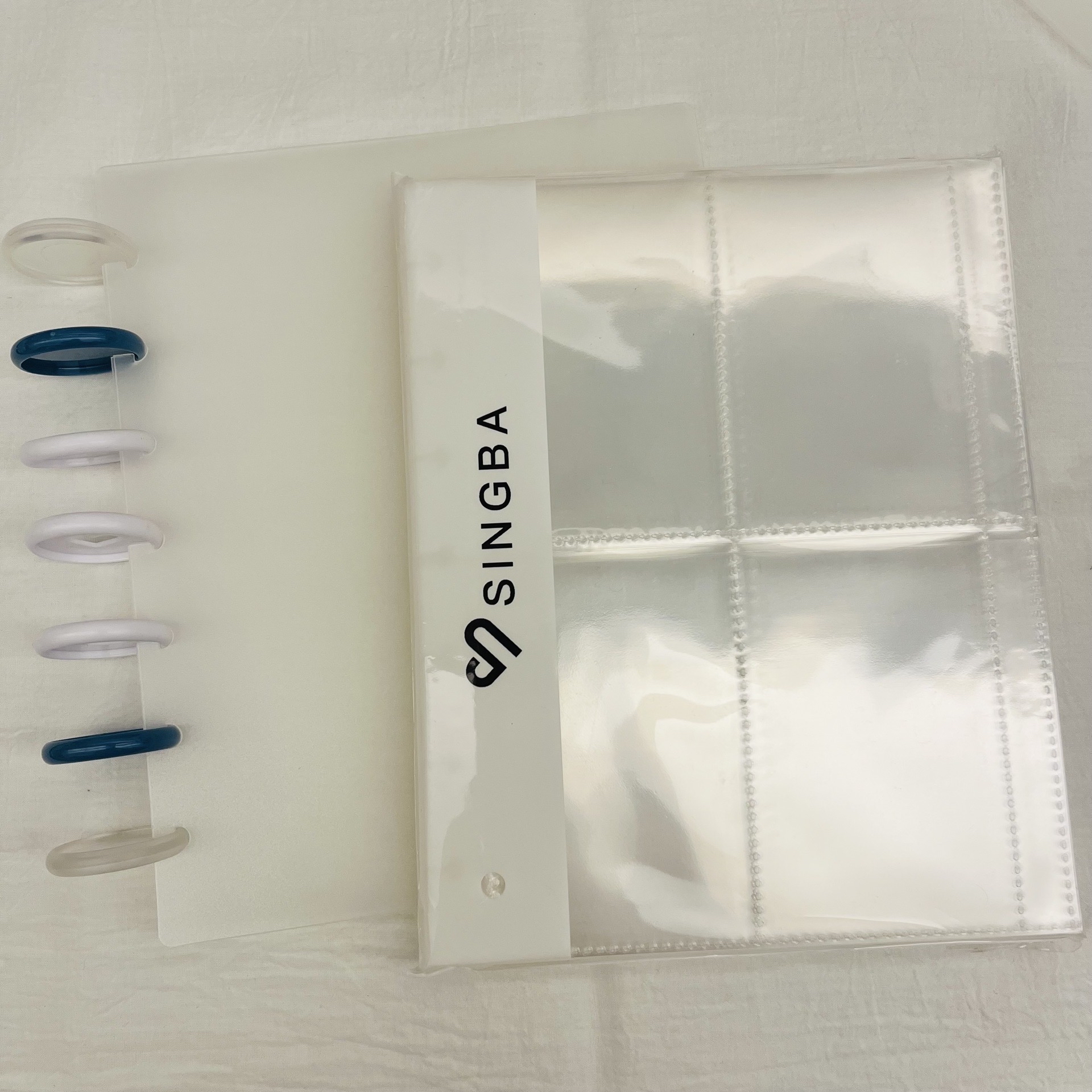 RINGNOTE 小卡卡冊 蘑菇扣環