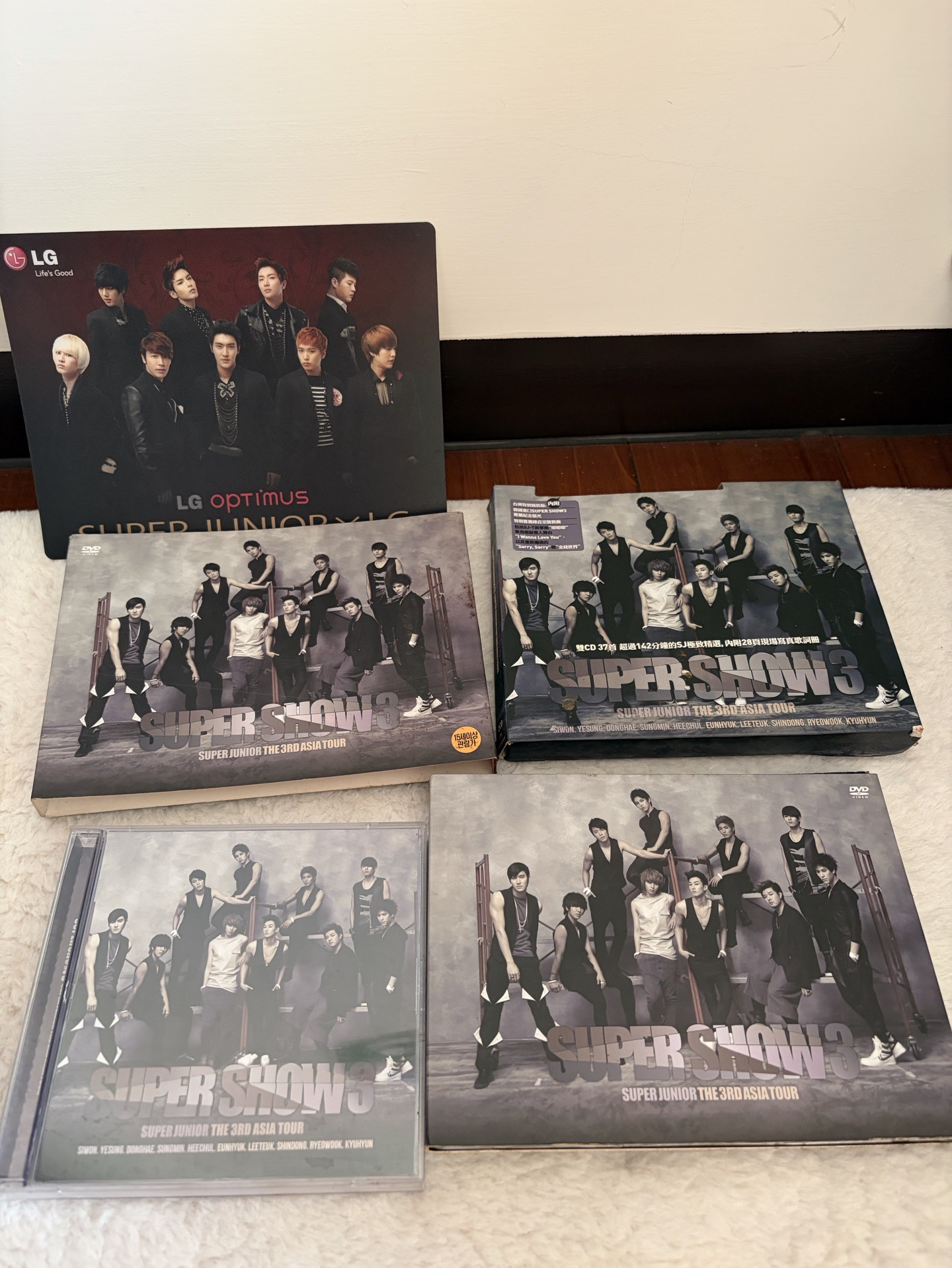 古董 SUJU SS3 CD+DVD