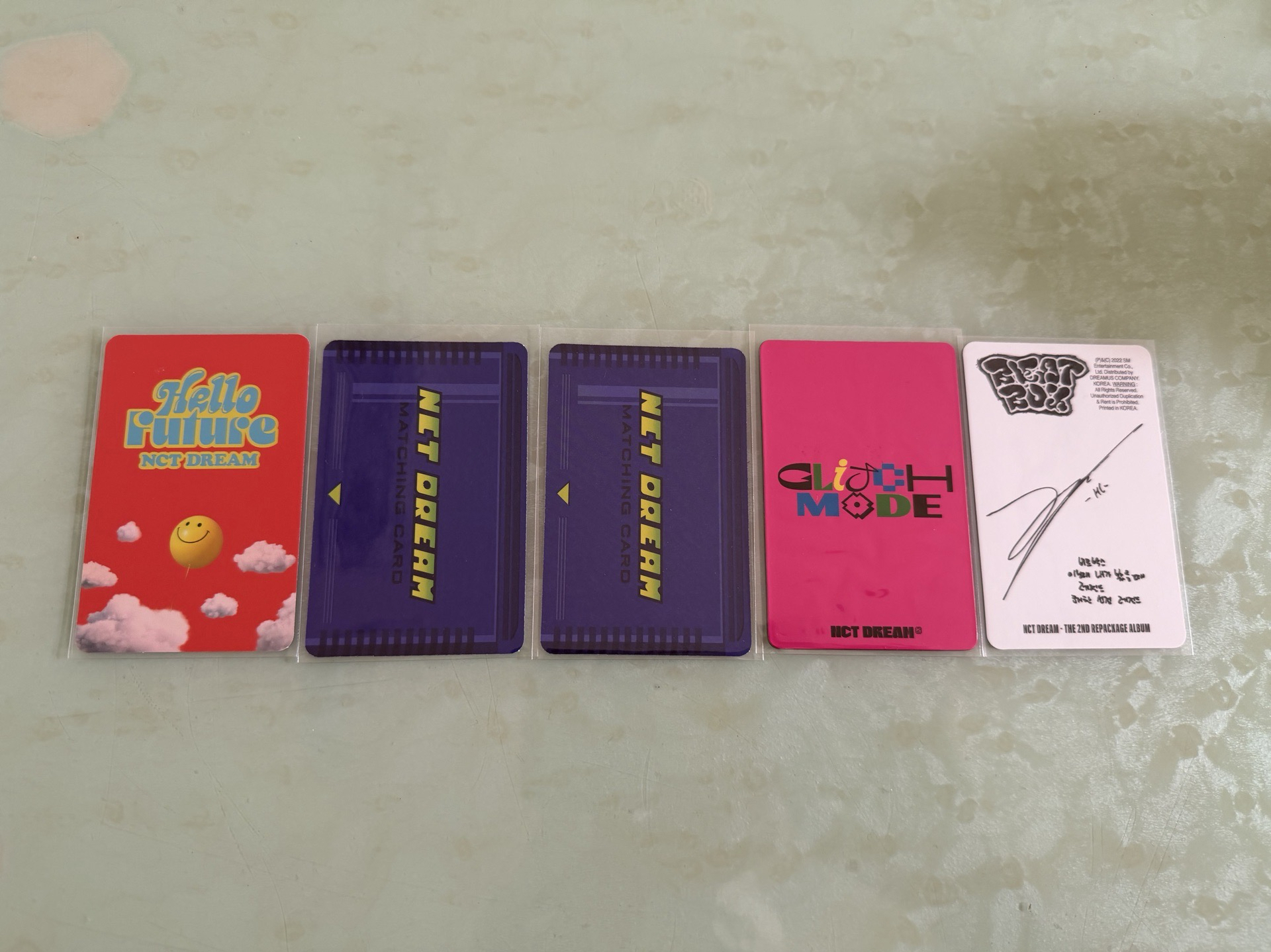 NCT DREAM HAECHAN 楷燦 專卡 小卡 Hello future/ Glitch Mode/Beatbox