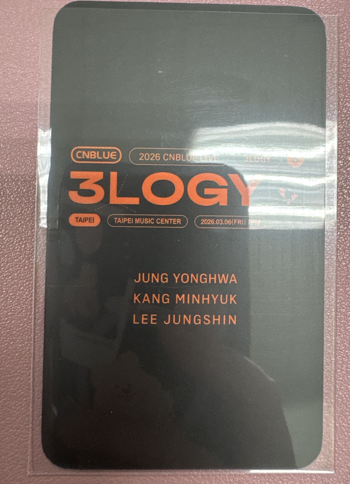 3/6 CNBLUE 3LOGY入場卡