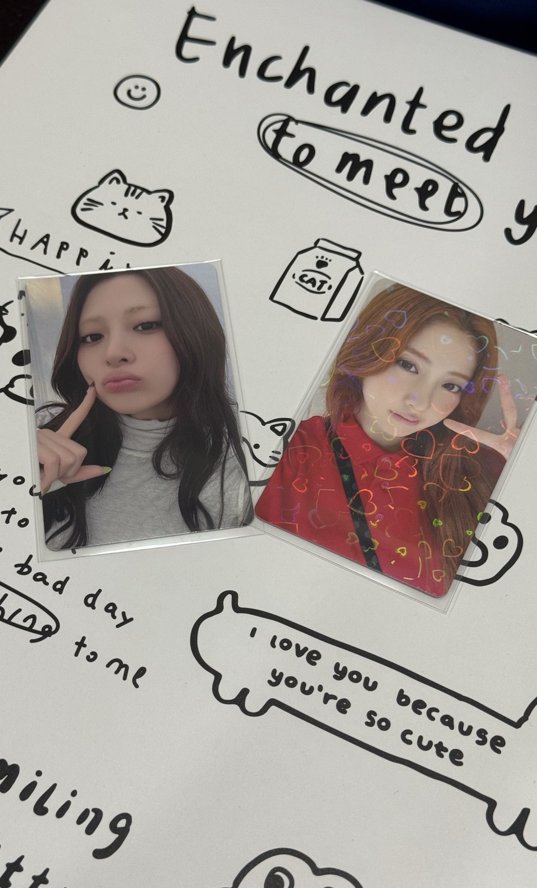 我允許了（兩張一起出不拆）