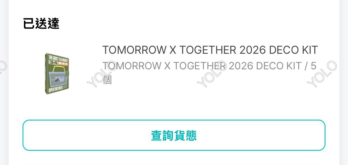 現貨 wvs 通路 TXT 2026 DECO KIT 禮盒組 全新未拆 現貨