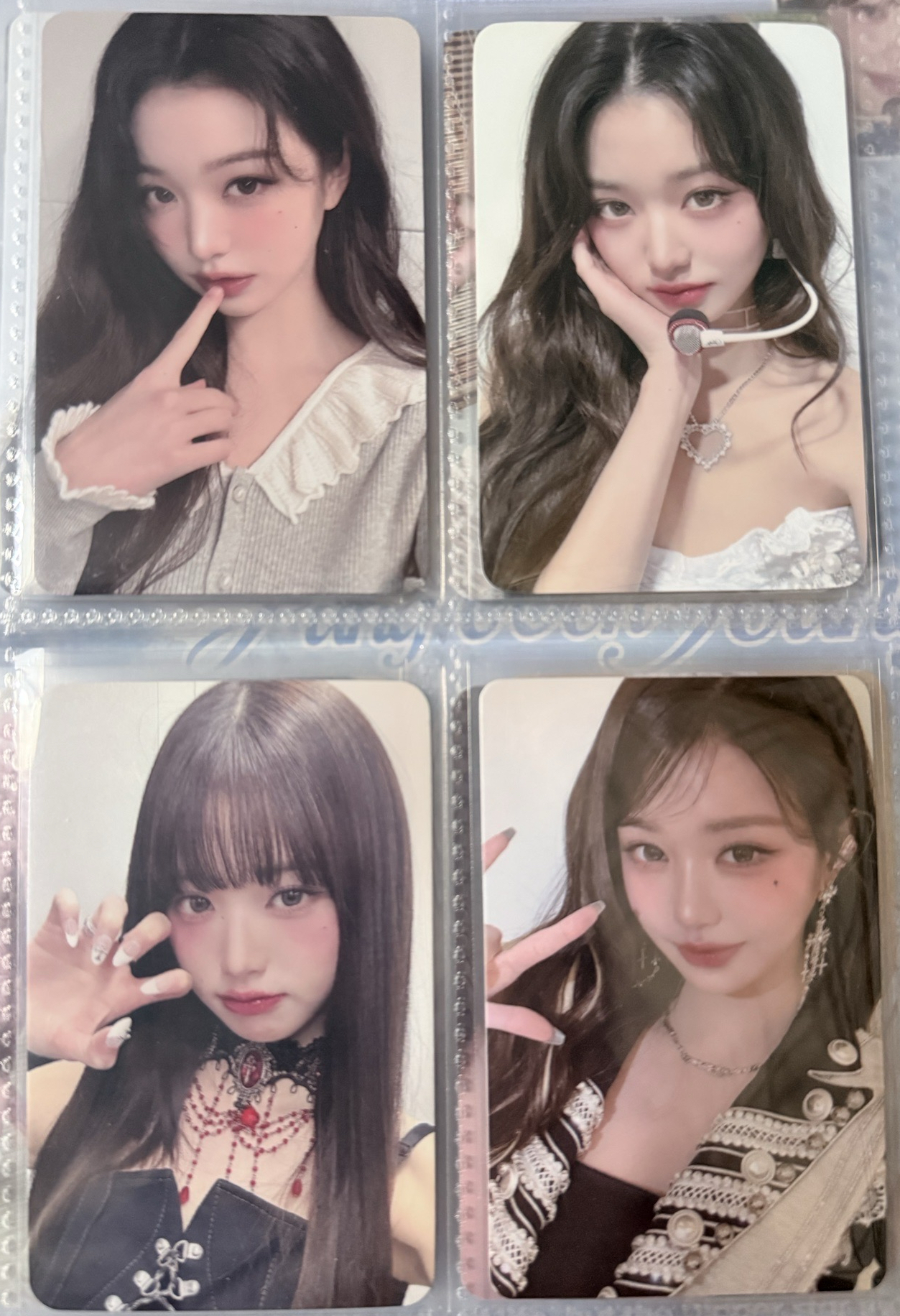 粉藍色系員小盤