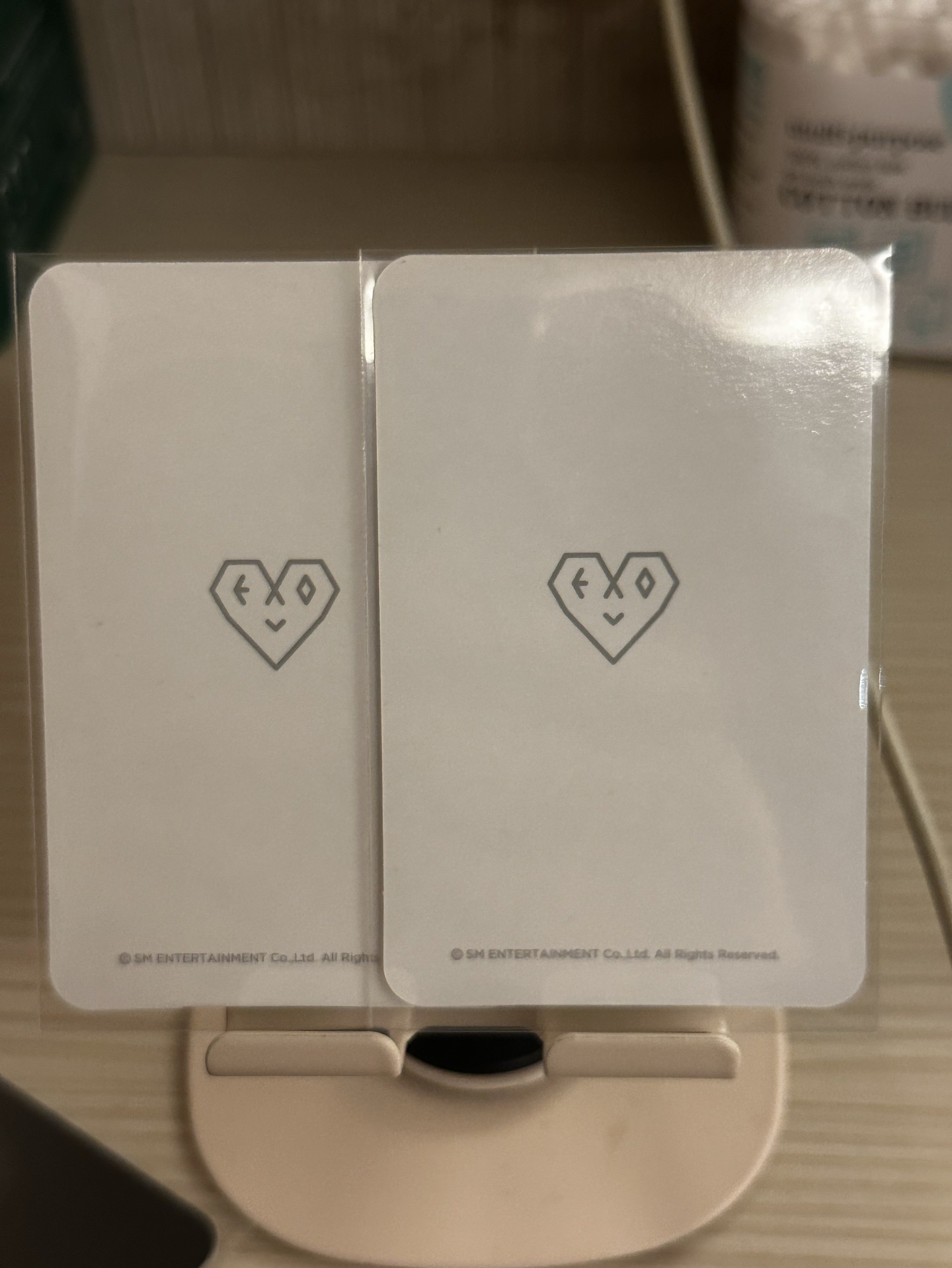 🤍邊伯賢Baekhyun EXO二期會員禮小卡（兩張不拆售）