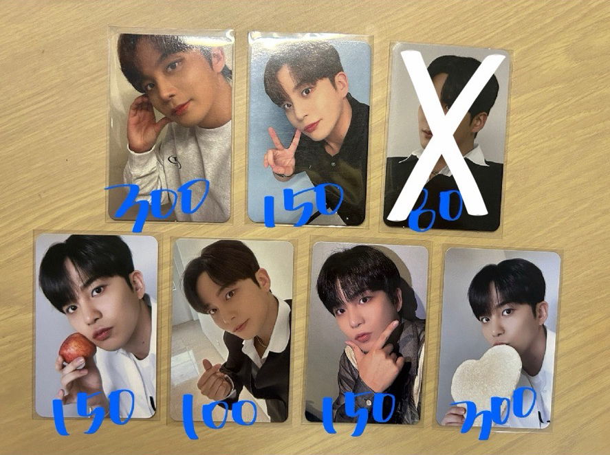 ATEEZ 金弘中 灰兔粉兔 大盤