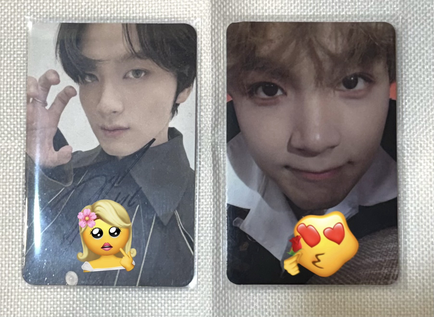 夢秀懟臉/美版親簽 燦