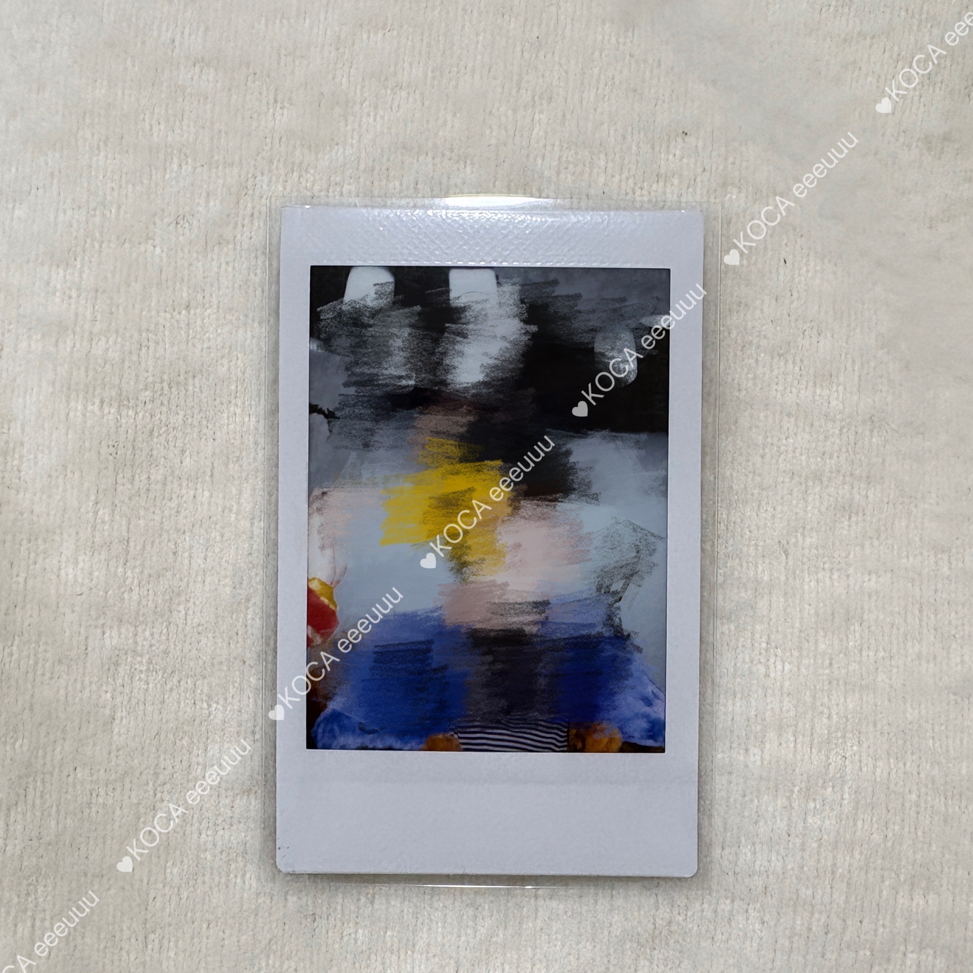 崔立于未公開親簽拍立得