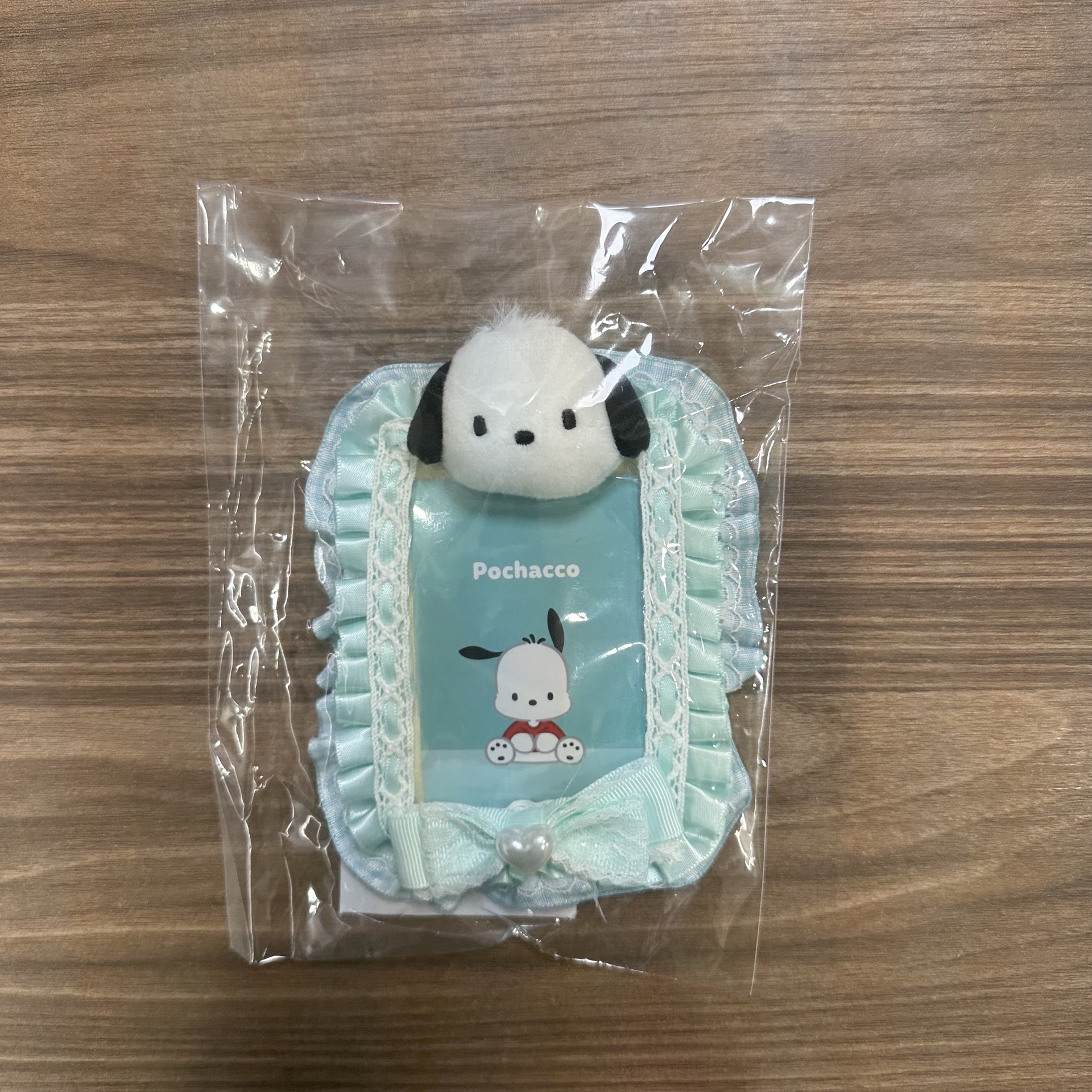 韓版三麗鷗 蕾絲緞帶 卡套 帕恰狗