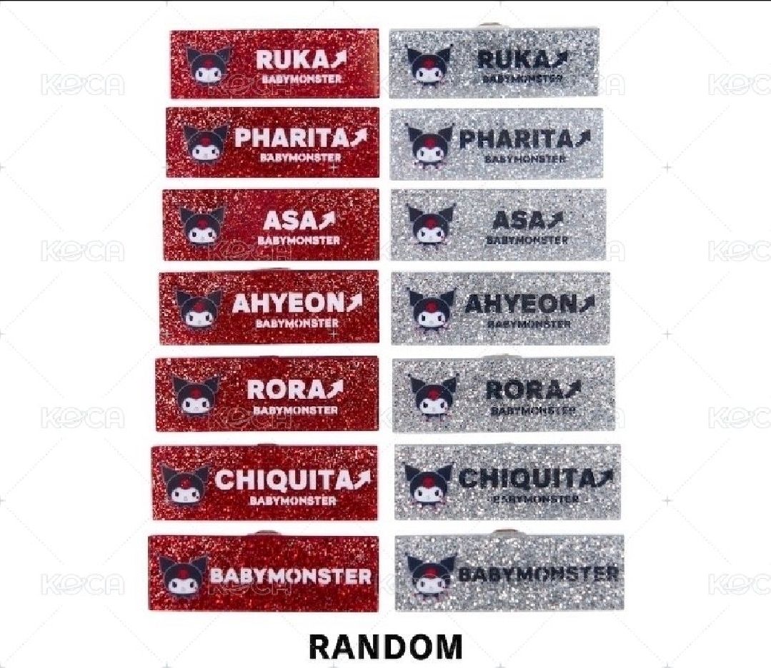 庫洛米聯名姓名牌