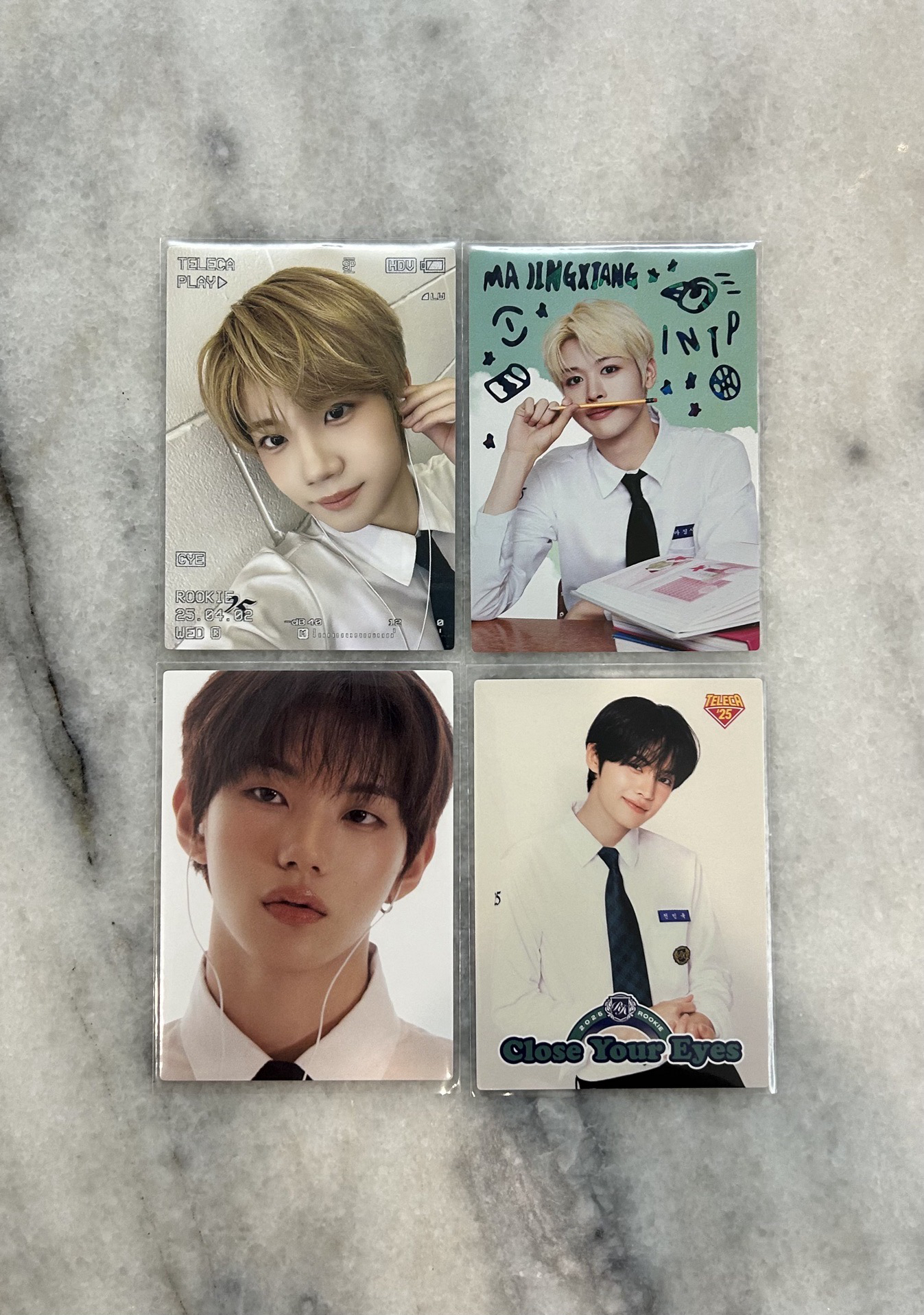 2025 K-POP ROOKIE TELECA 隨機卡 