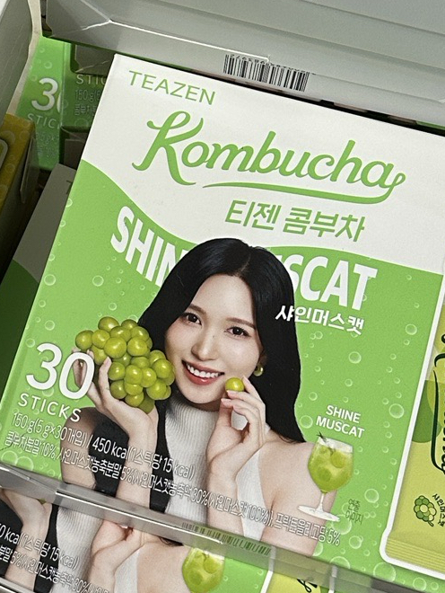 全新康普茶 MINA青葡萄款 含隨機卡