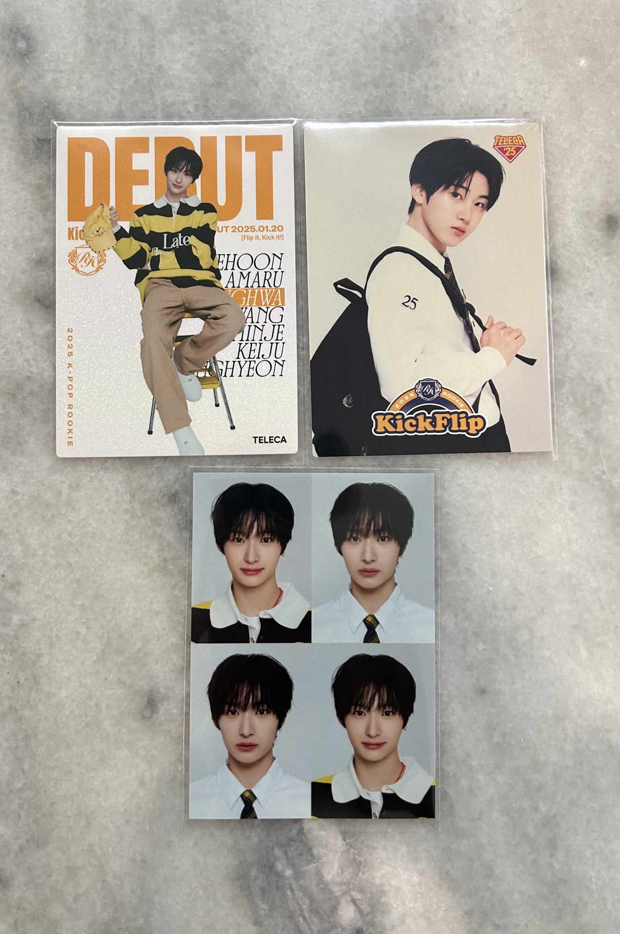 2025 K-POP ROOKIE TELECA 隨機卡 