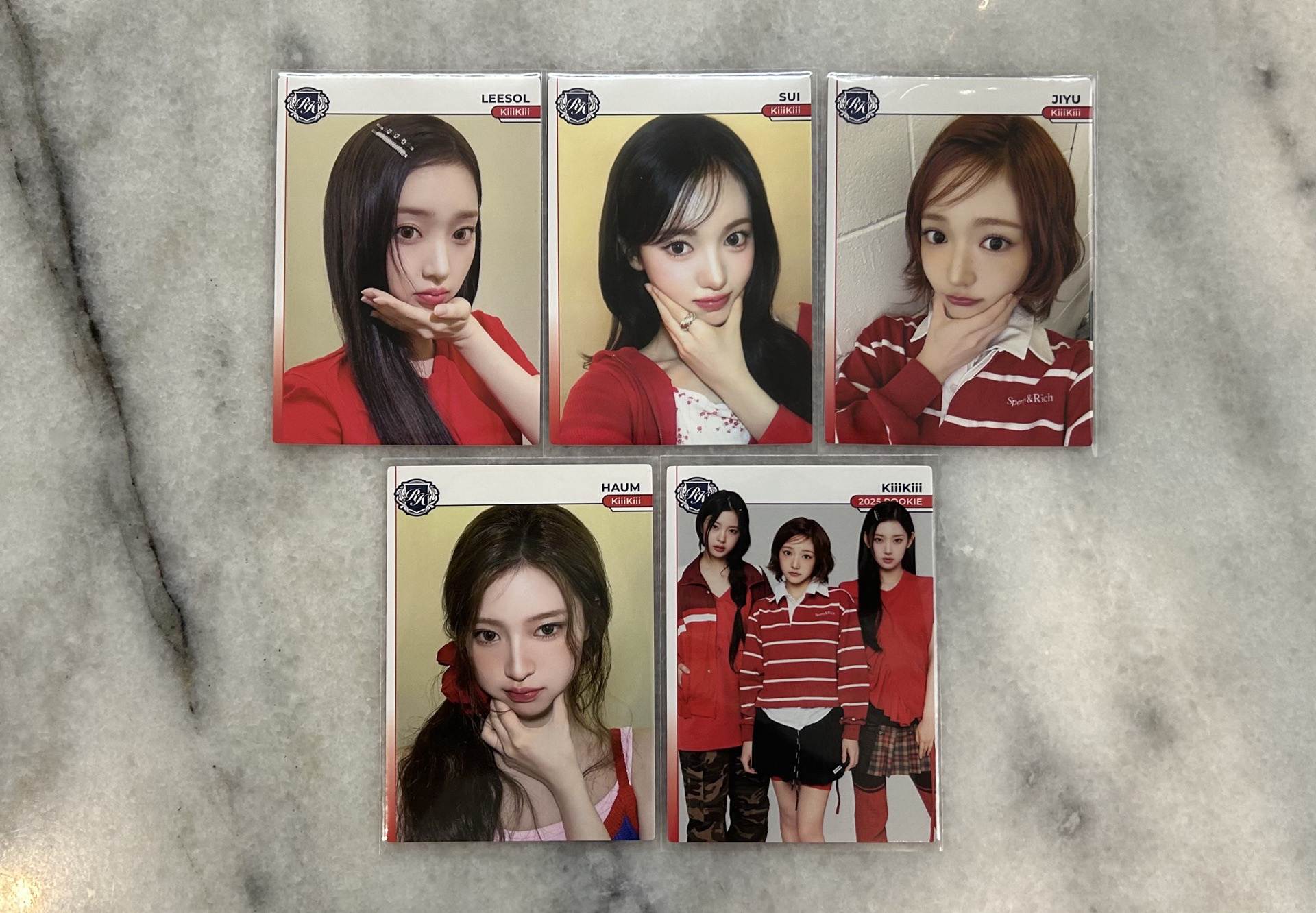 2025 K-POP ROOKIE TELECA 隨機卡 